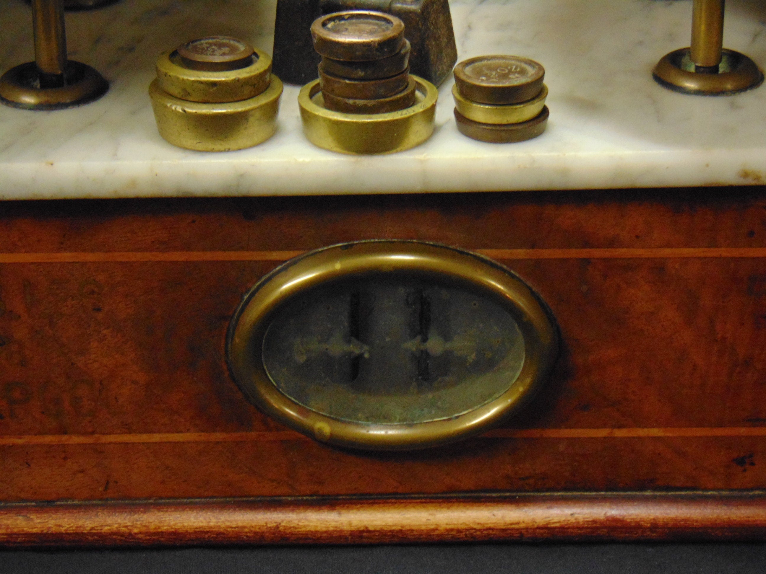 Early 20thC Shop/Pharmacy Counter Scales and Weights