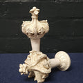 Pair of Crown Finials or Curtail Tie Backs