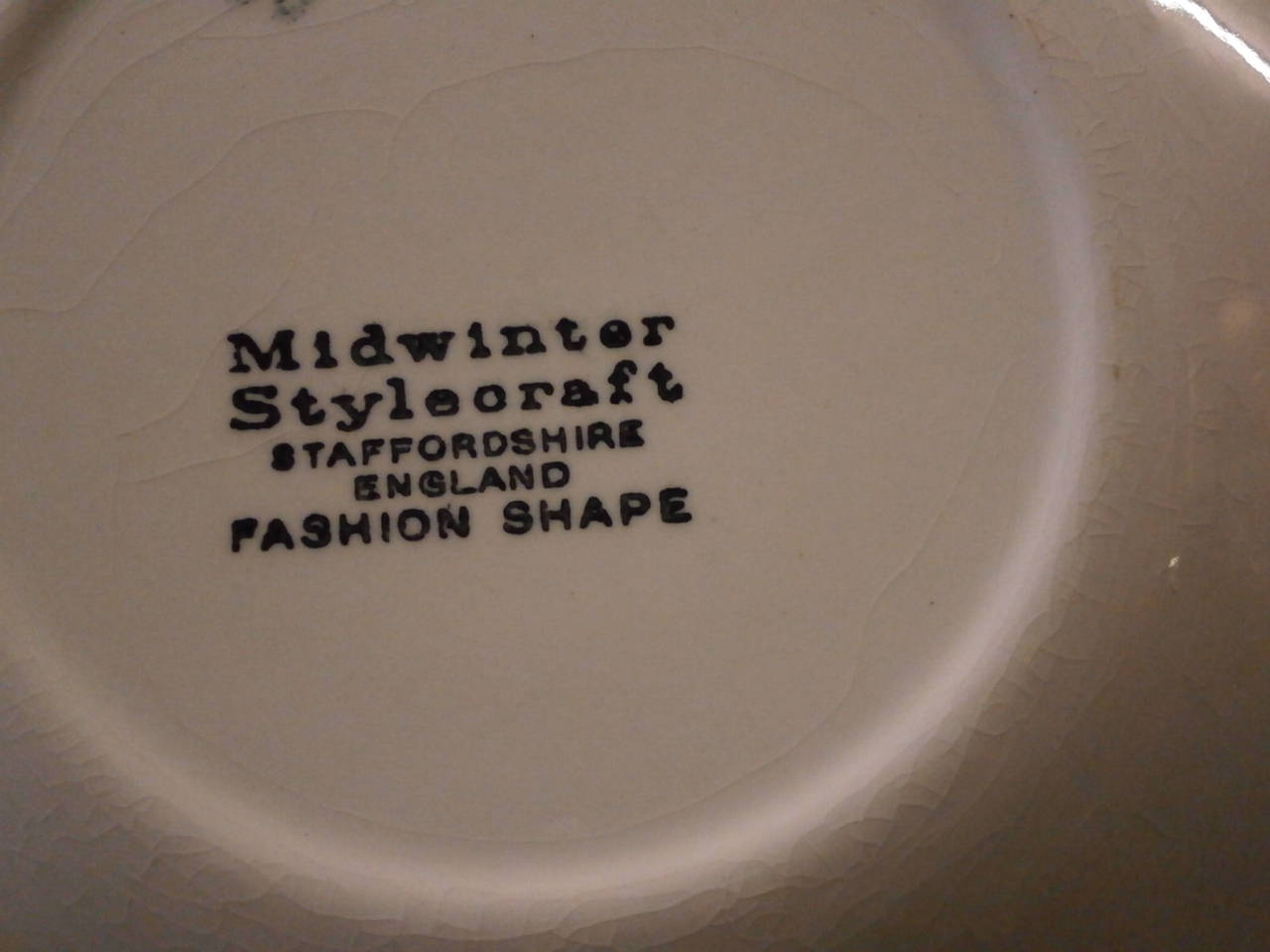 Midwinter Stylecraft 'Shadow Rose' Gravy/Sauce Boat & Stand - Retro - Mid Century - Vintage