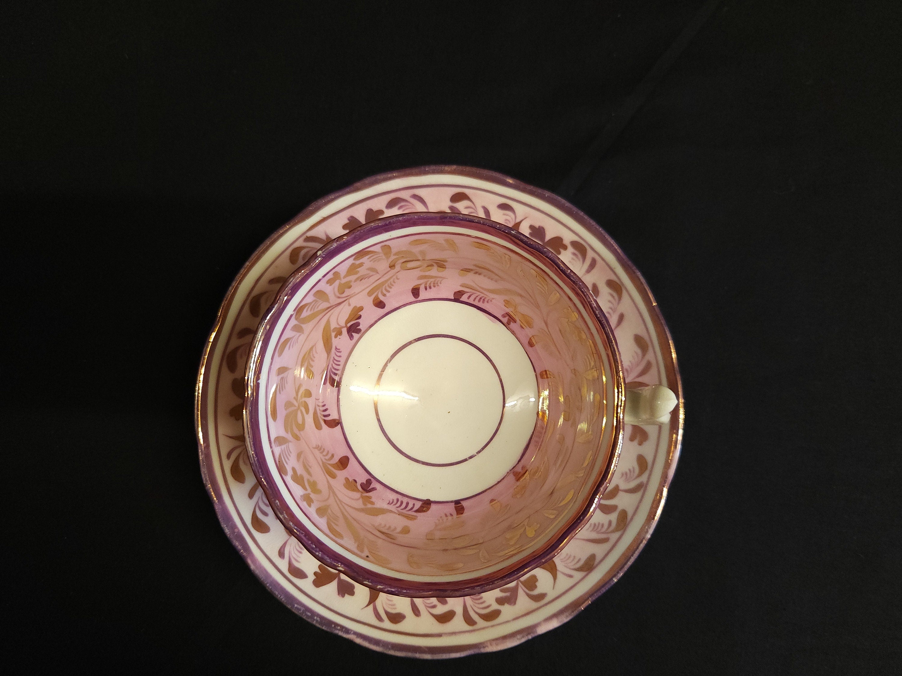 Early 19th Century Pearware Teacup & Saucer