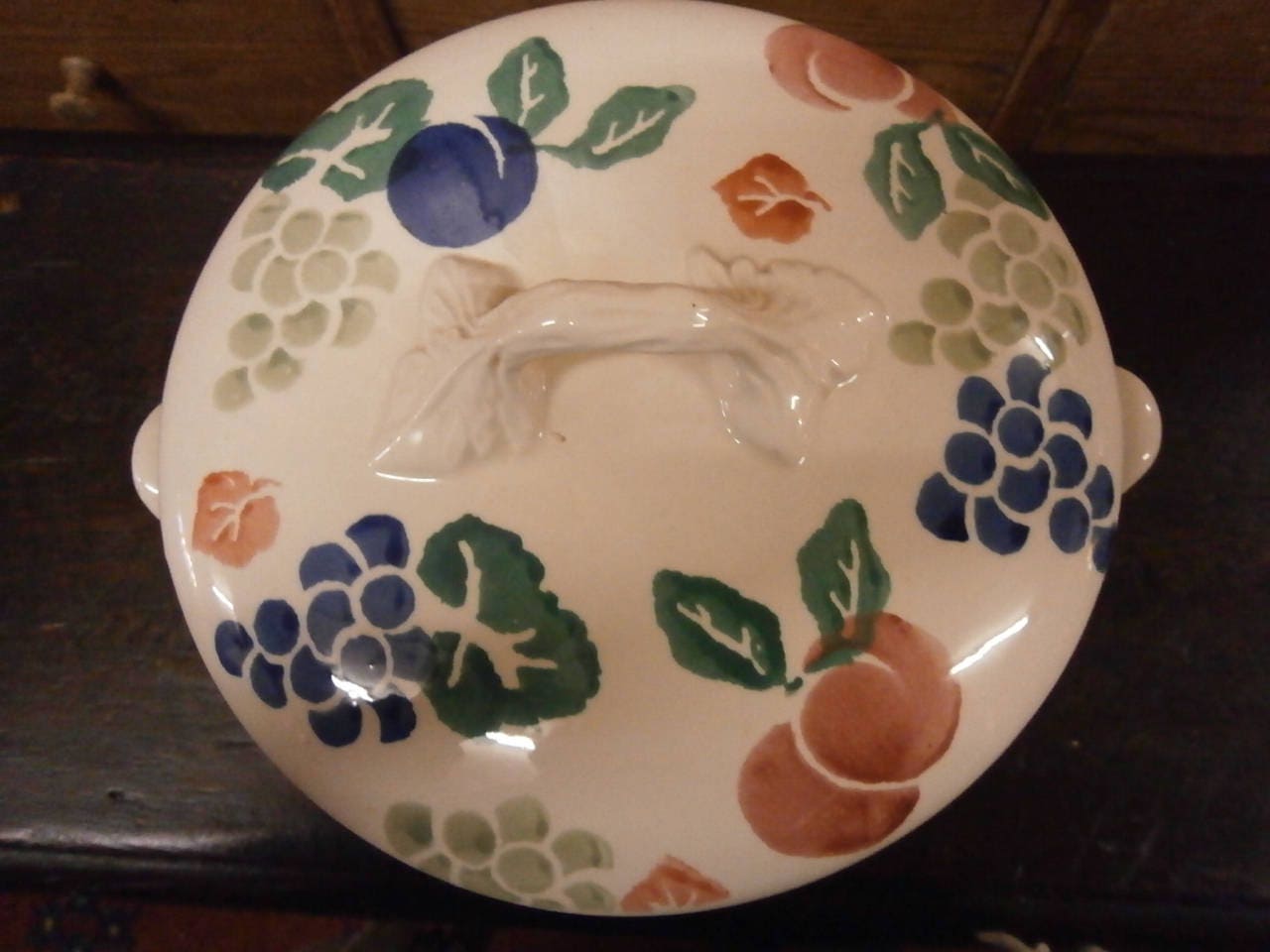 Royal Winton Spongeware Tureen - Vintage