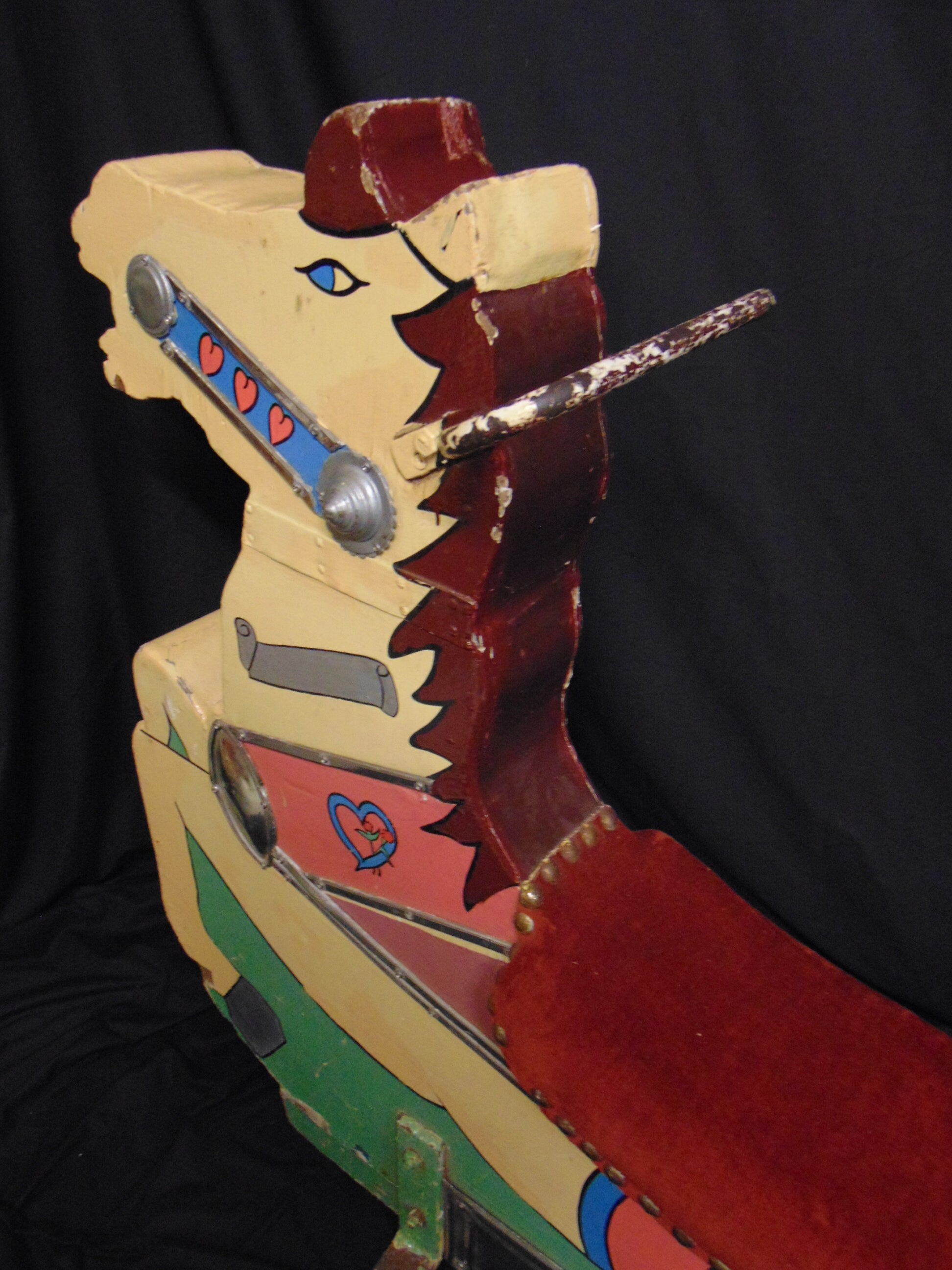 Mid 20thCentury Fairground Horse, Outer Side of an Ark Ride