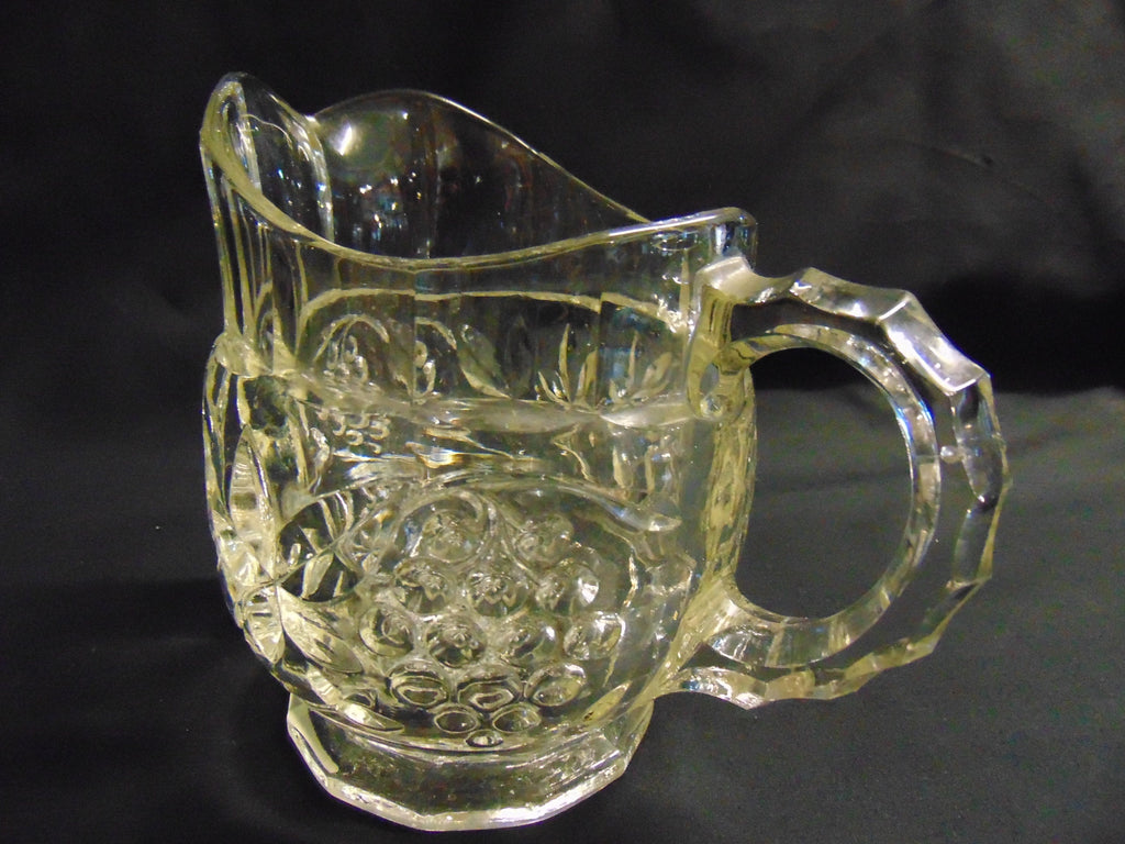 Pressed Glass Lemonade Jug