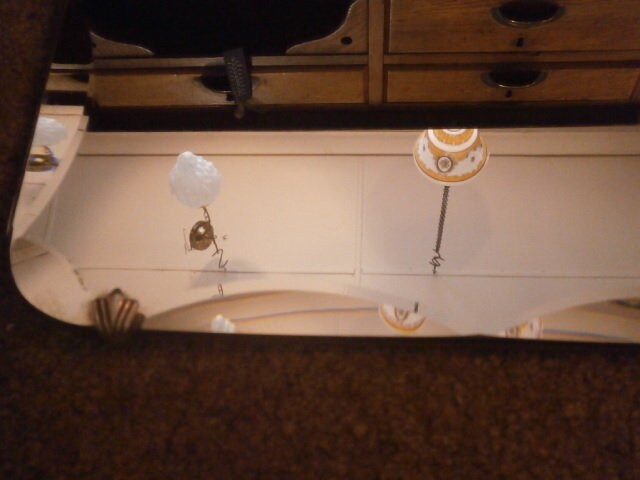 Art Deco Bevelled Edge Wall Mirror