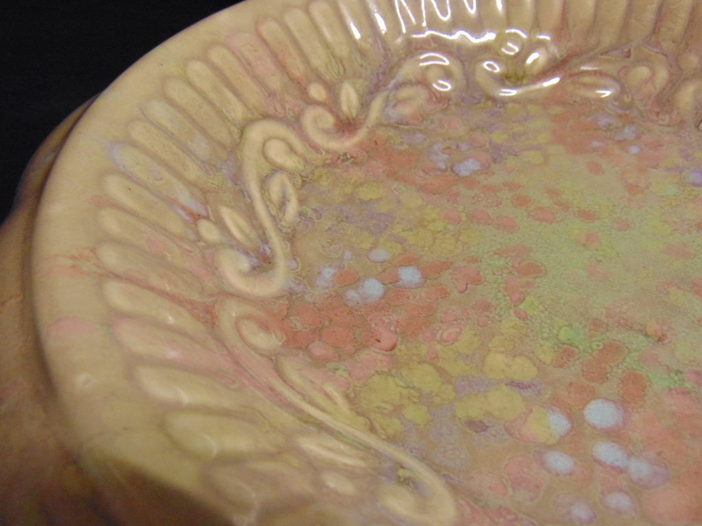 Art Deco Ceramic Footed Fruit Bowl