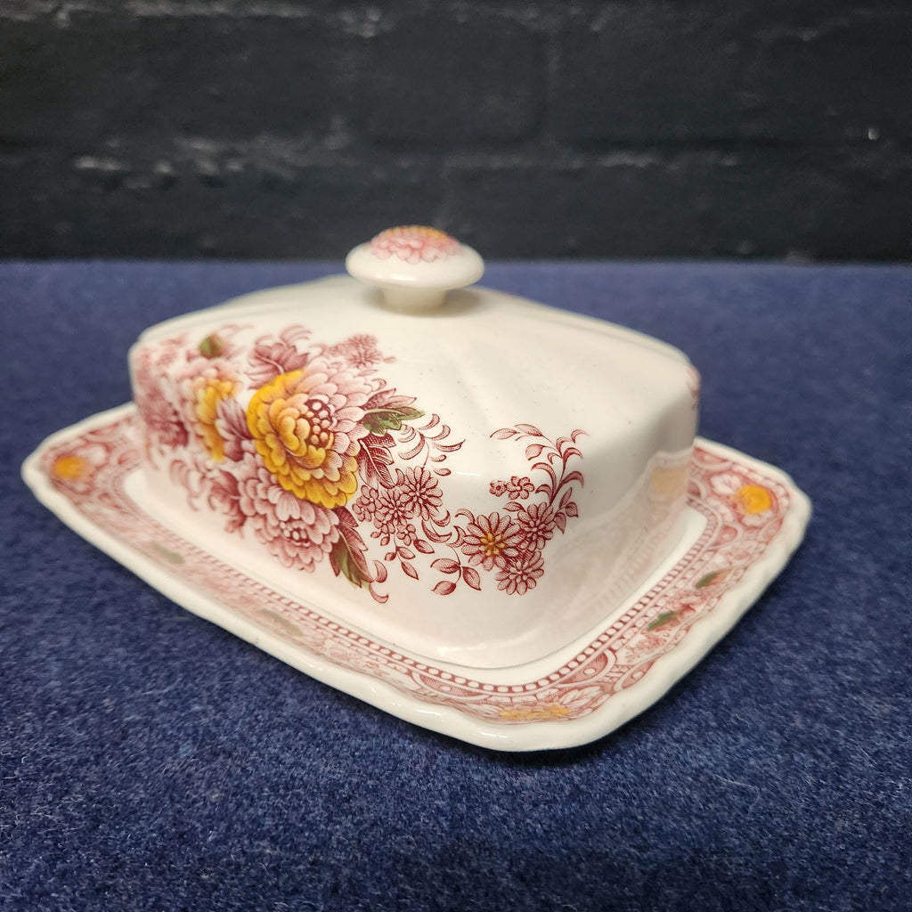 Butterdish - Ridgway - Canterbury Pattern