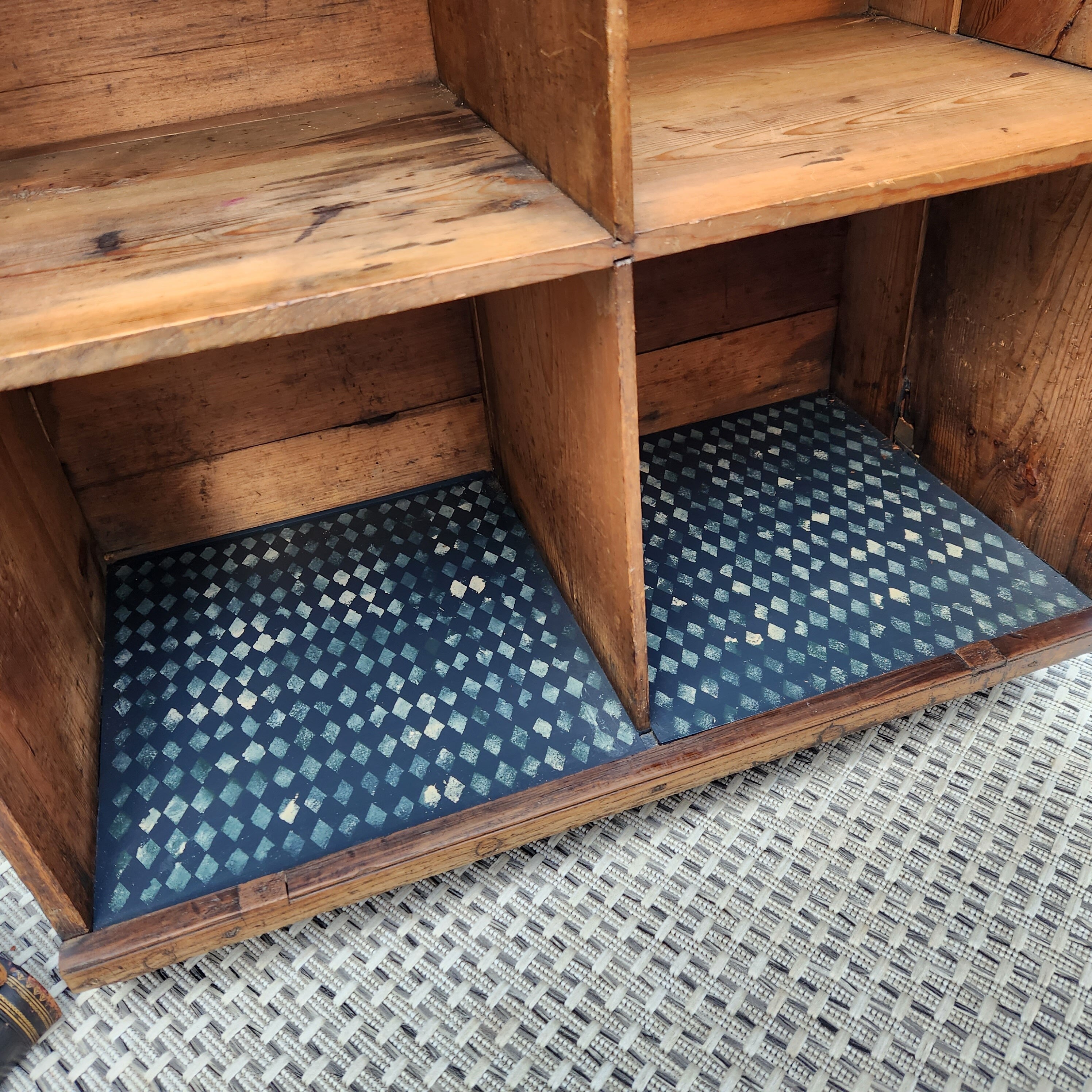 Early 19thC Estate Cupboard, Upcycled.