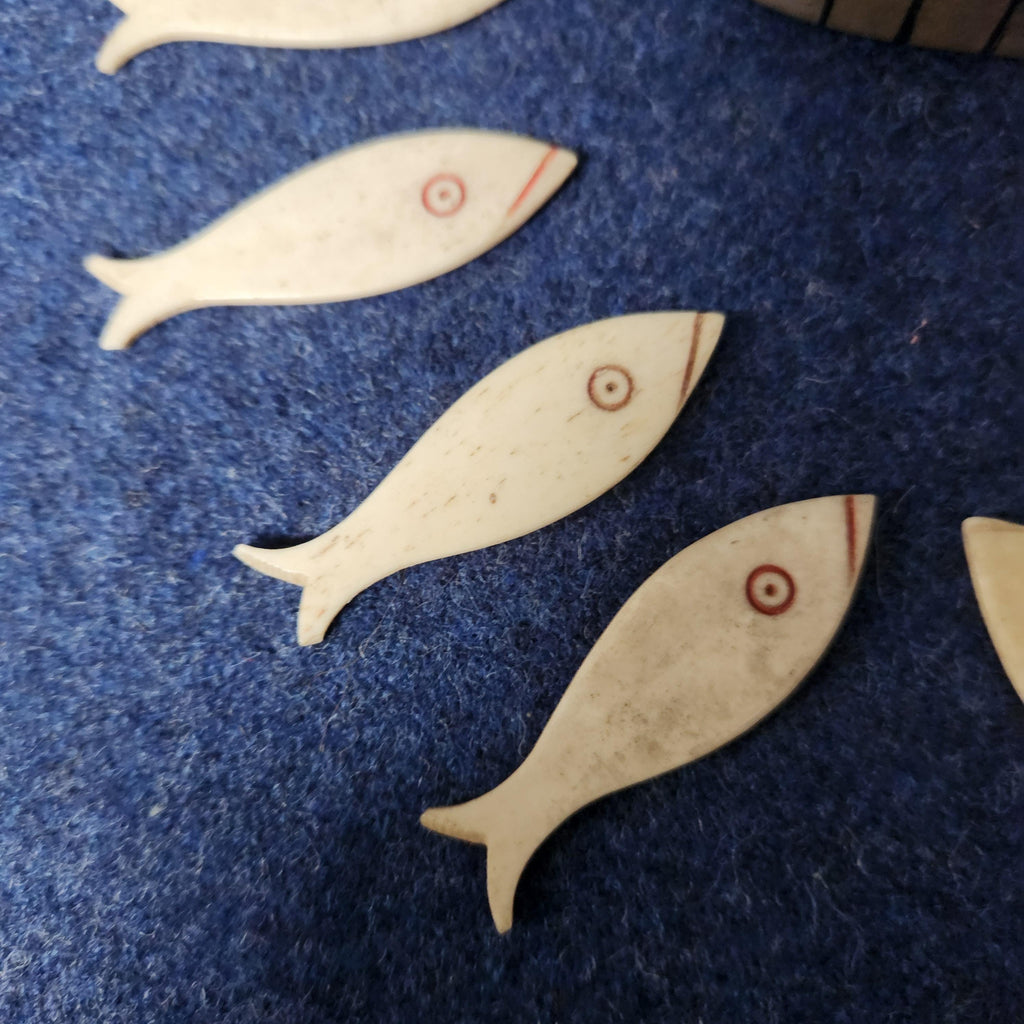 French/Anglo POW Bone Gaming Counters Circa late 18th/Early 19th C