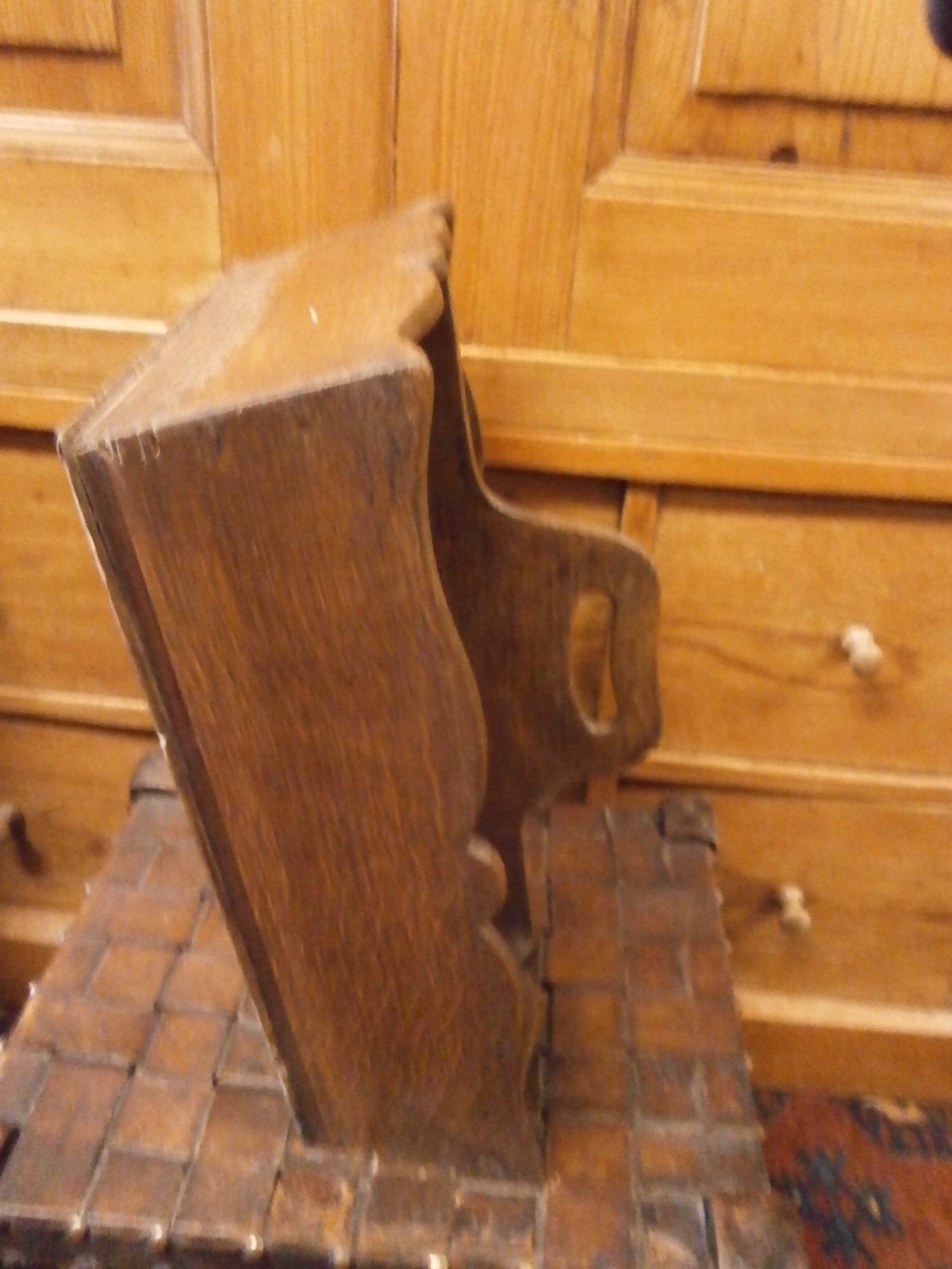 Victorian Oak Knife Box