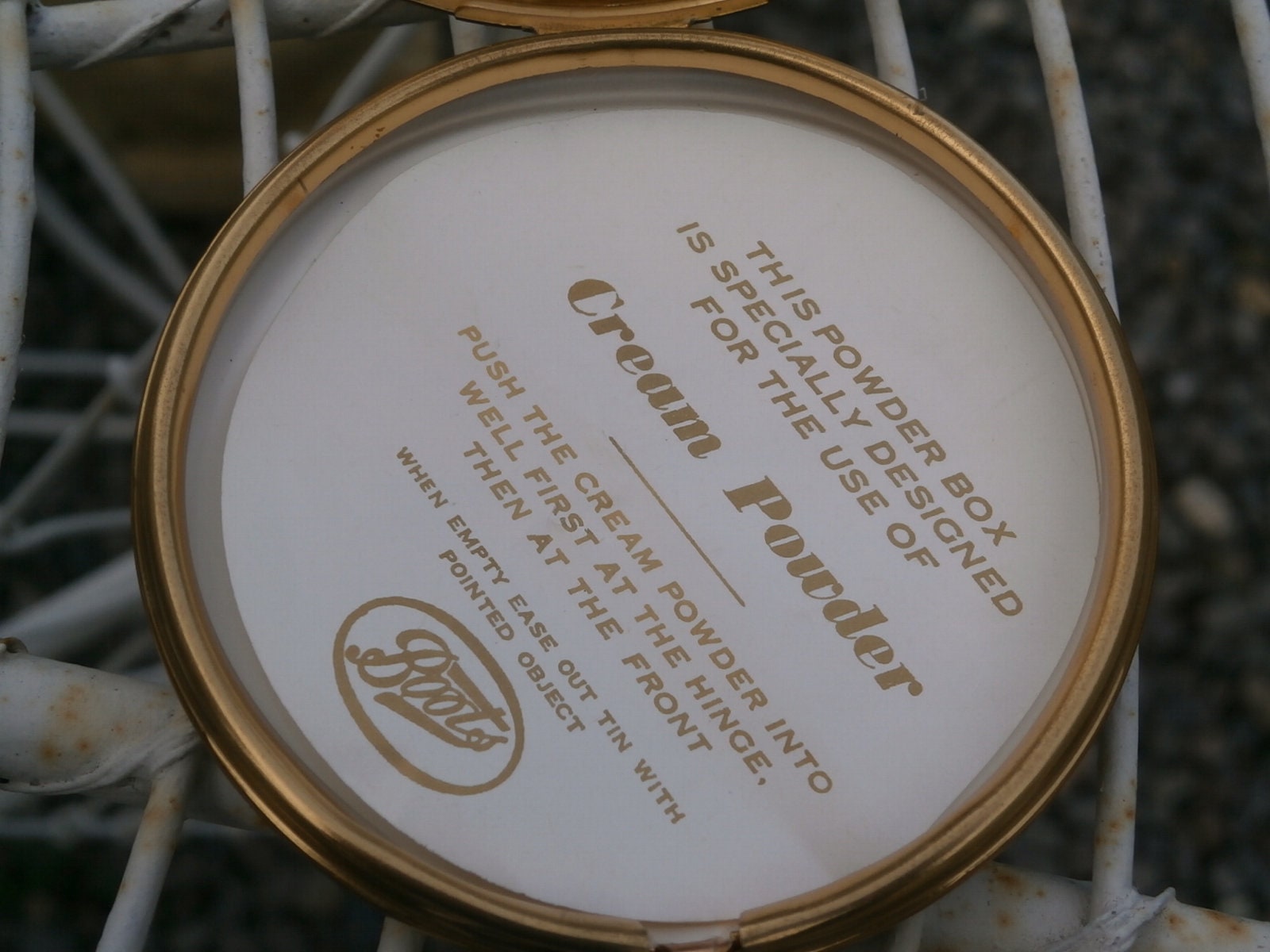 Vintage Boots Compact