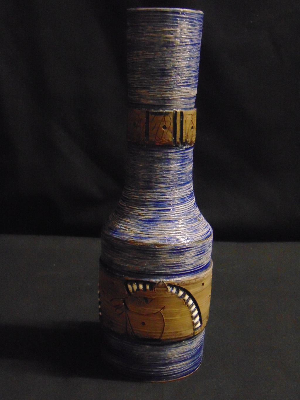 Mid Century retro Italian Ceramic Vase