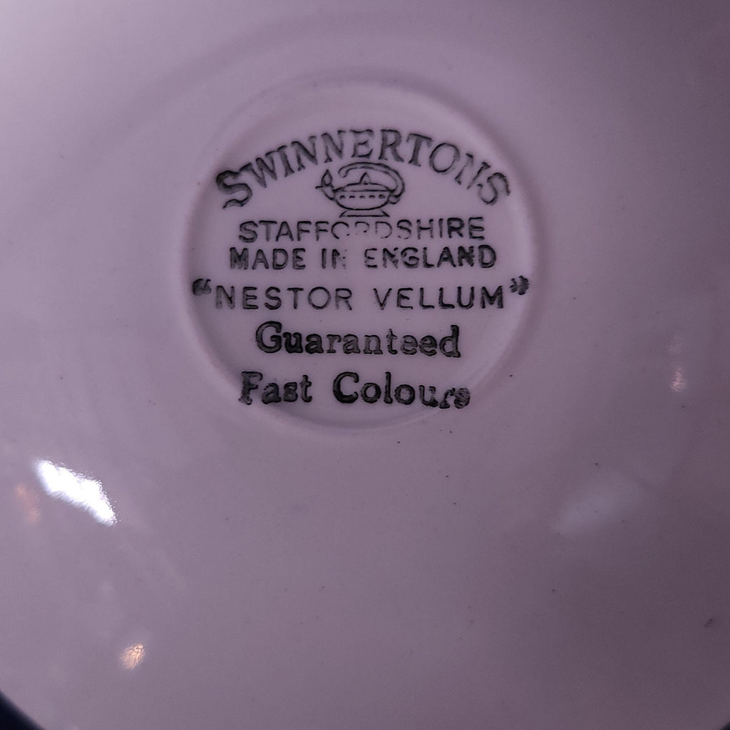Swinnertons Demitasse Coffee Cup & Saucer, Nestor Vellum Pattern
