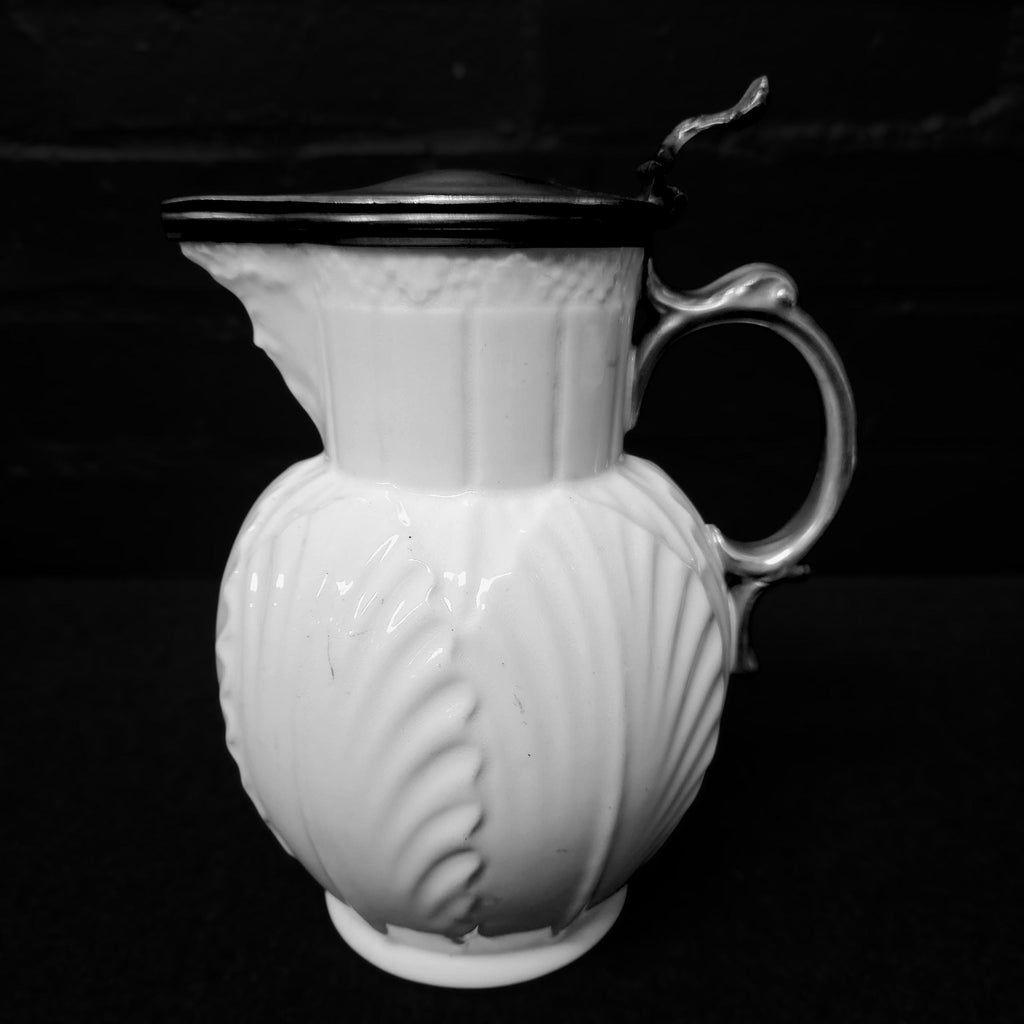 Coalport Mask Head Lidded Pitcher/Jug