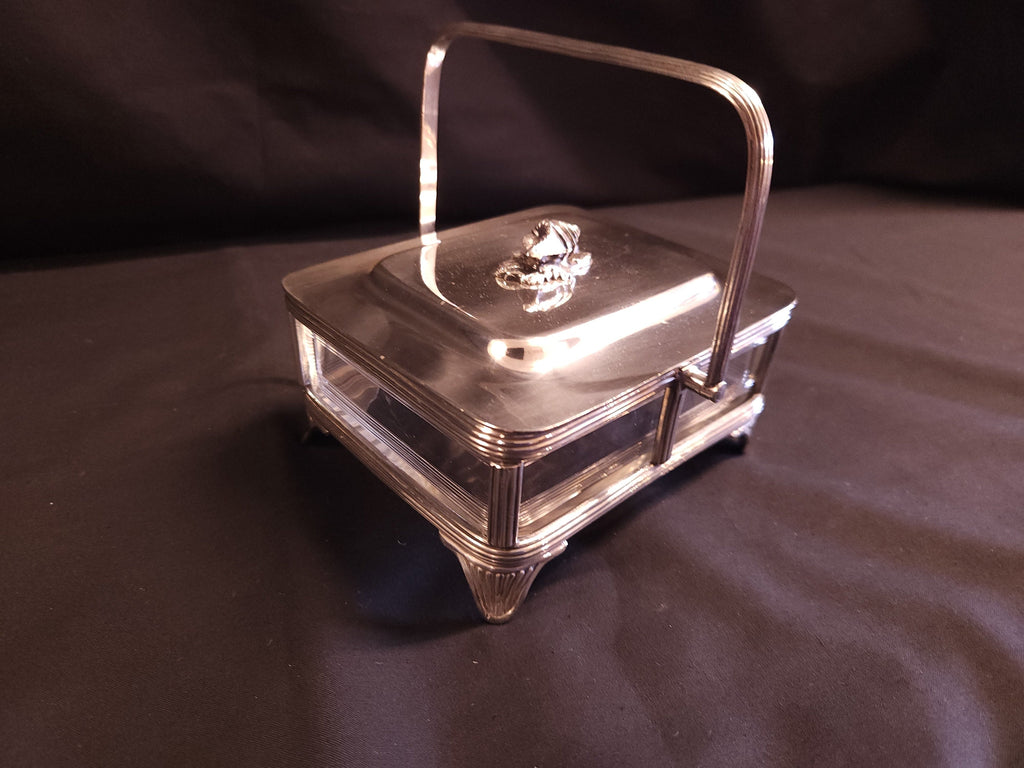 Walker & Hall Silverplate Sardine Dish