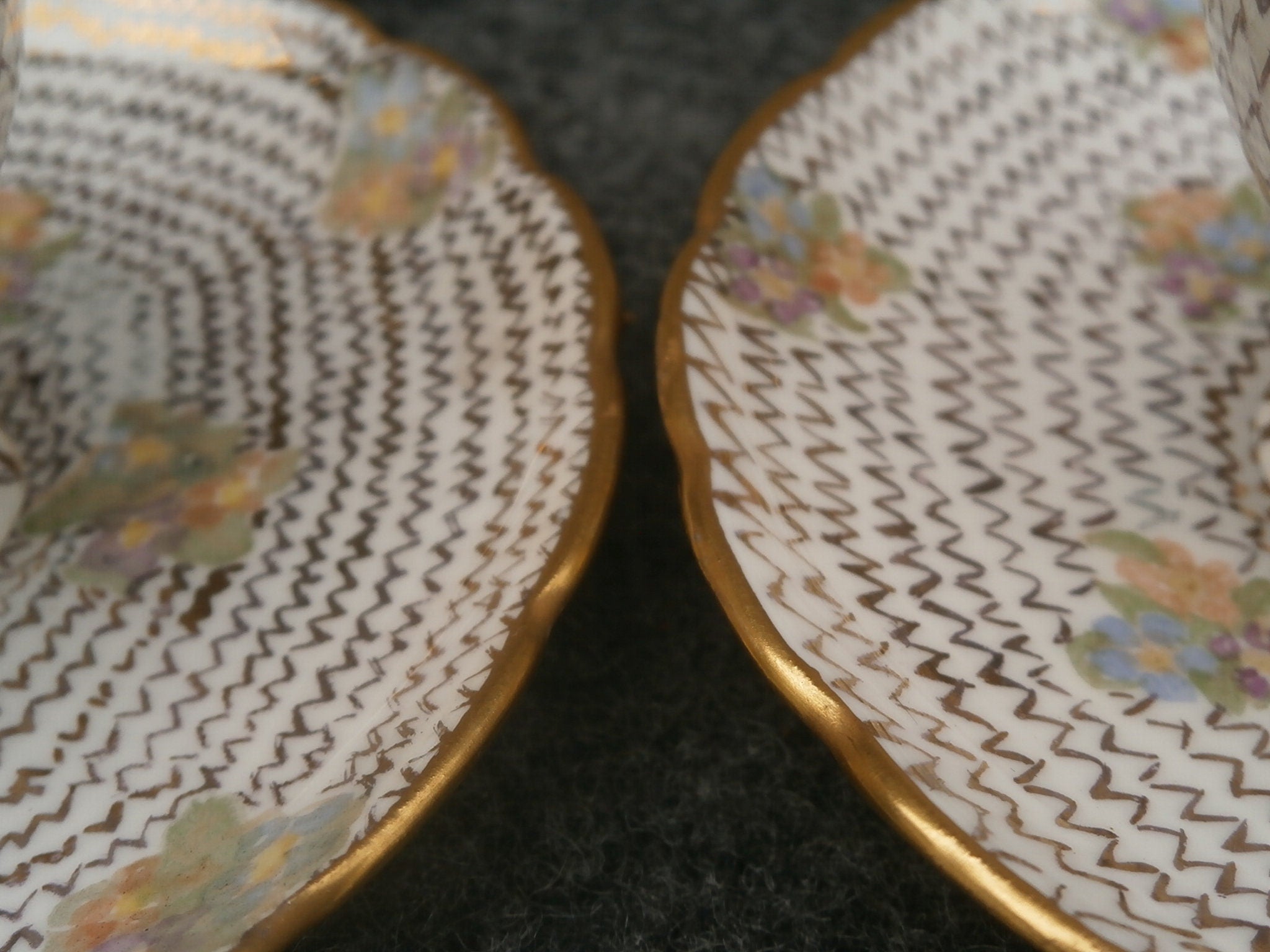 Aynsley Hand Painted Coffee Set