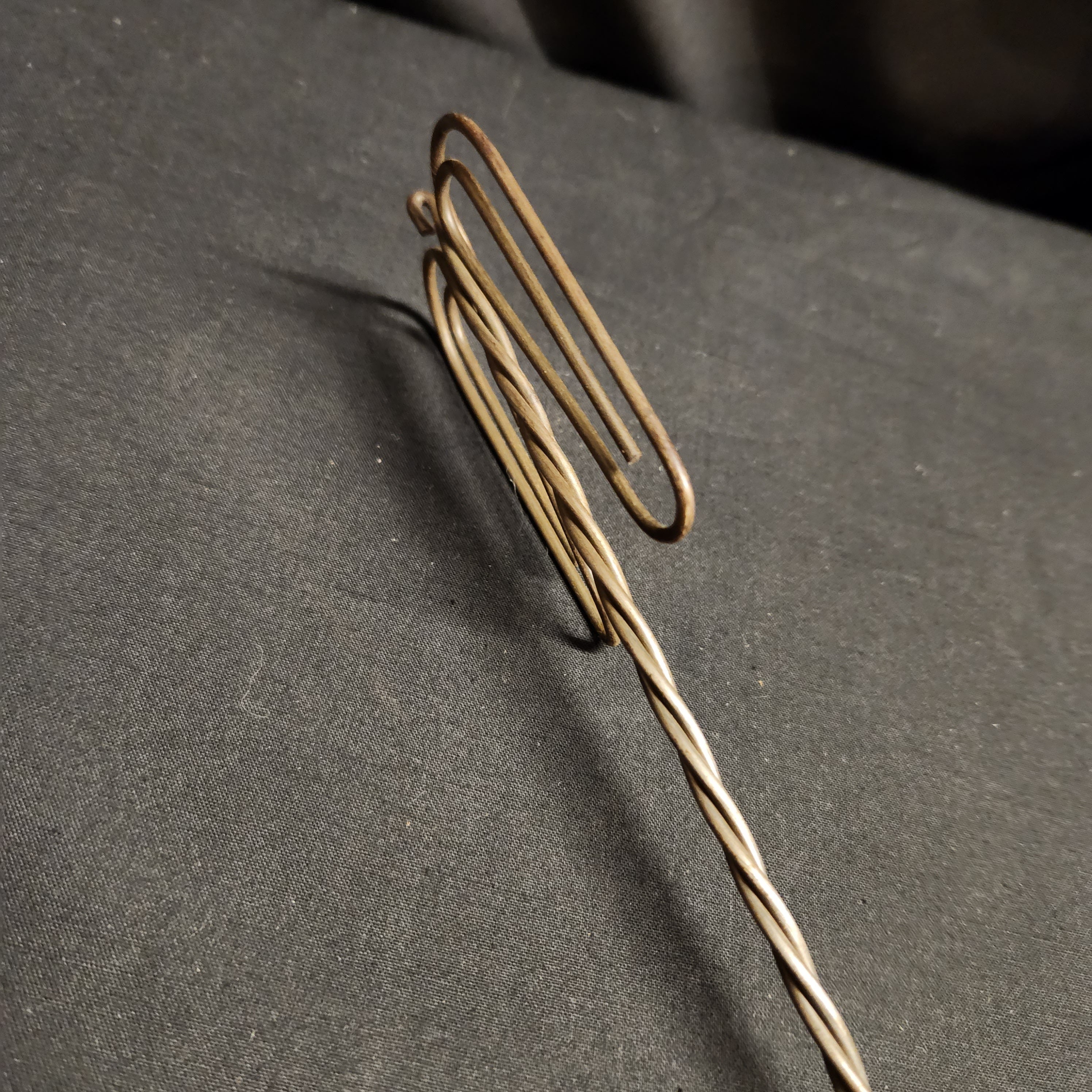 Vintage Kitchenalia - Made in USA Wooden Handled Egg Beater