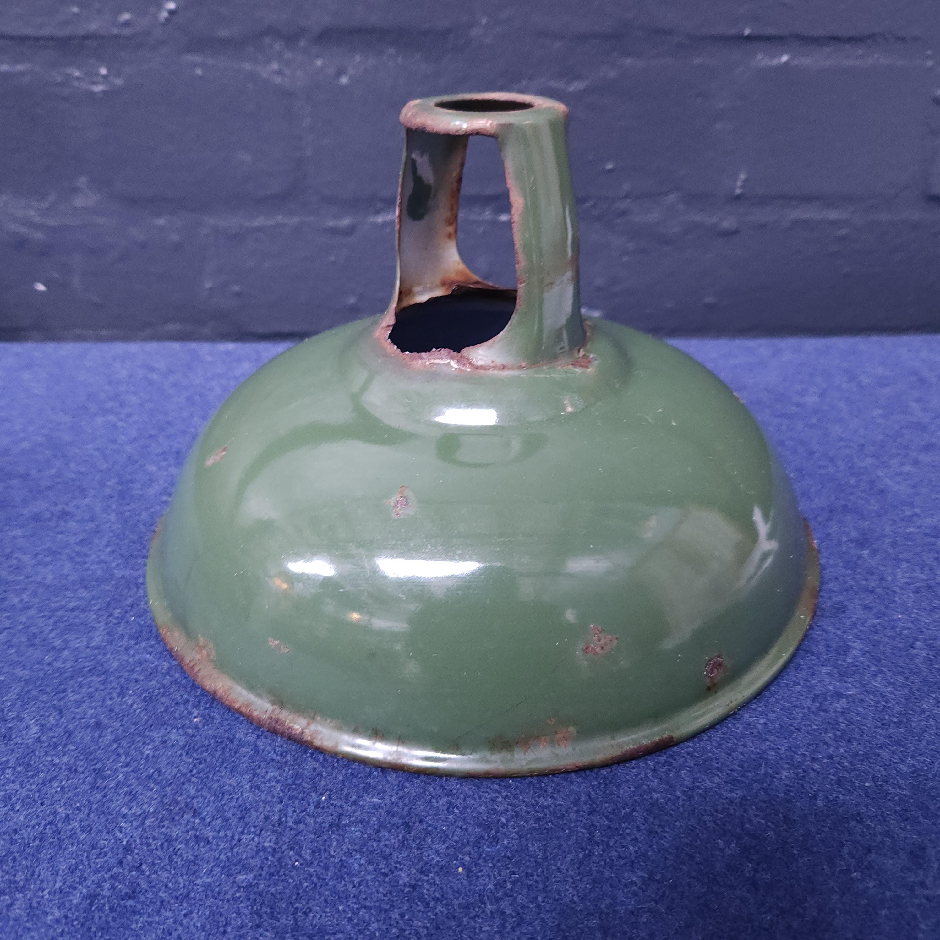 Green Enamel Industrial Ceiling Light Shades