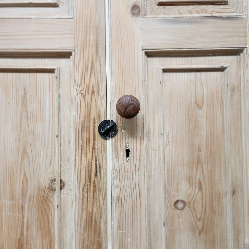 Georgian Stripped Pine Housekeepers Cupboard