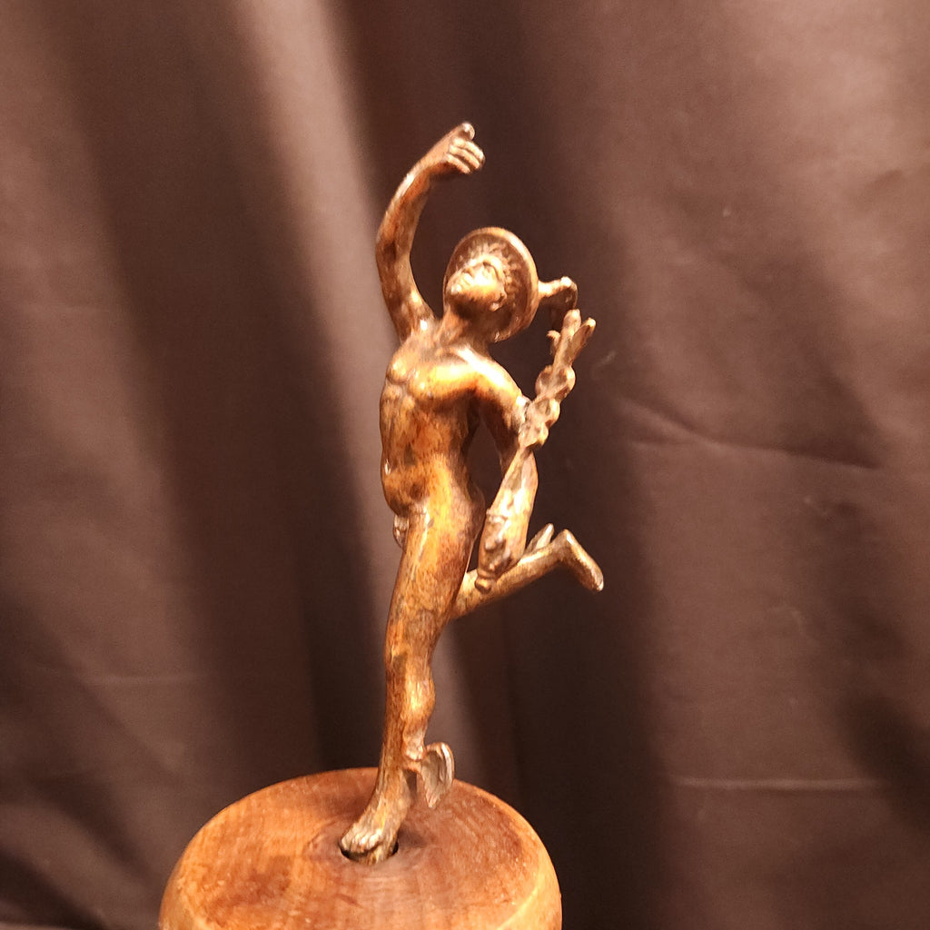 Early 20thC Bronze Hermes Car Mascot