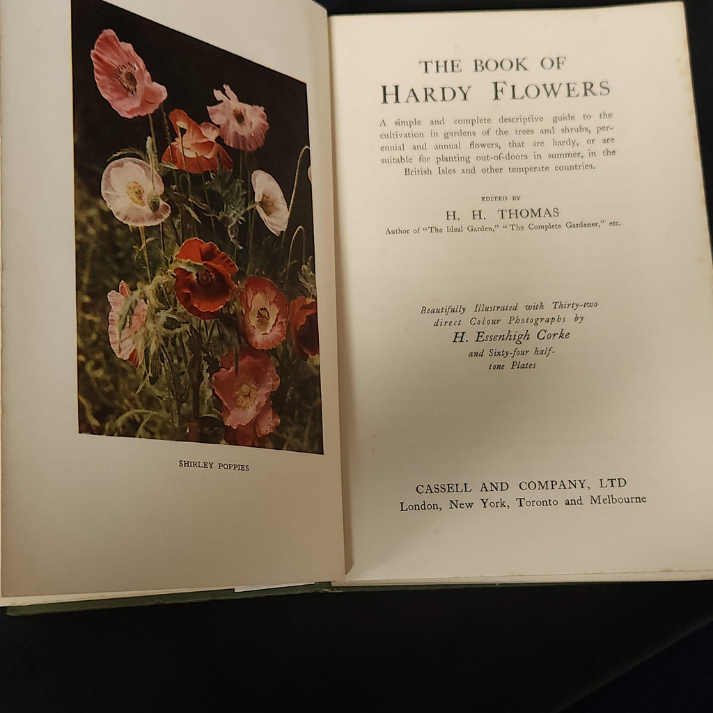 The Book of Hardy Flowers by H.H. Thomas