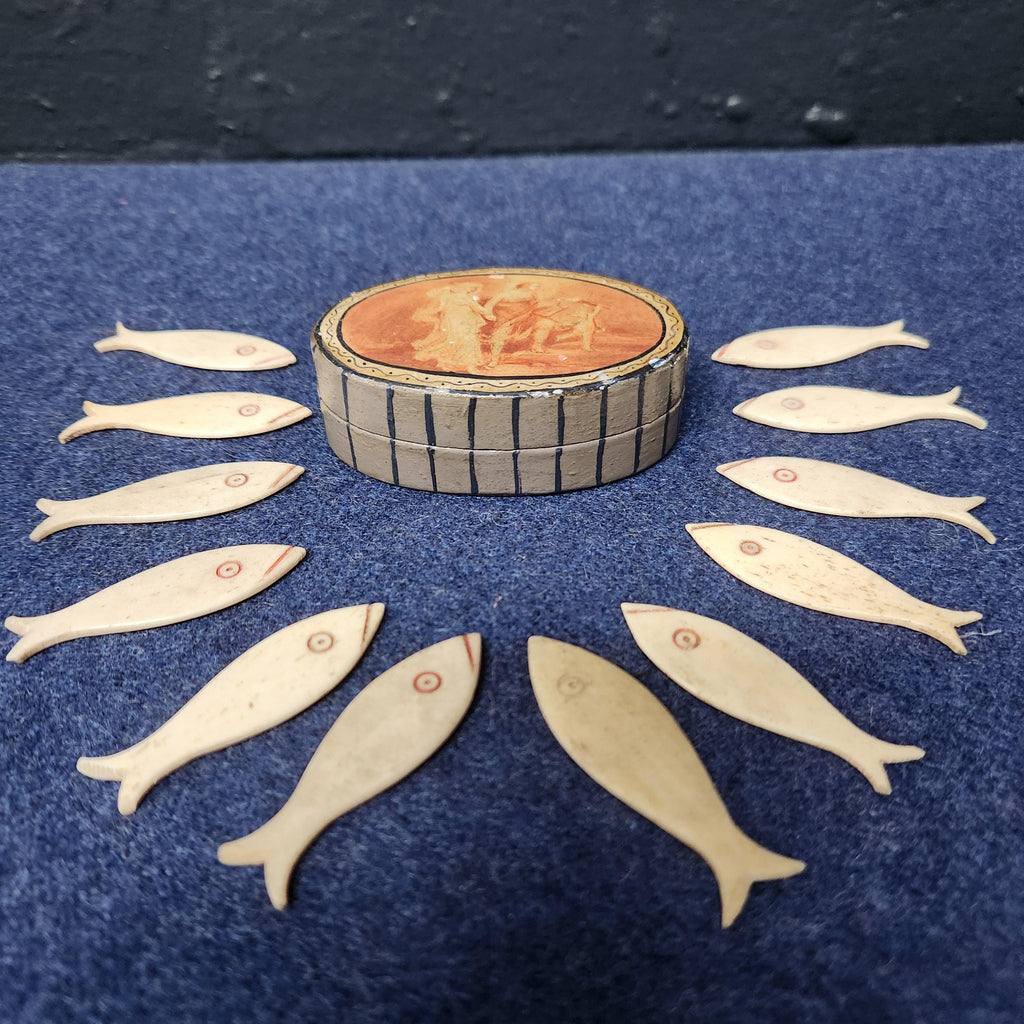 French/Anglo POW Bone Gaming Counters Circa late 18th/Early 19th C