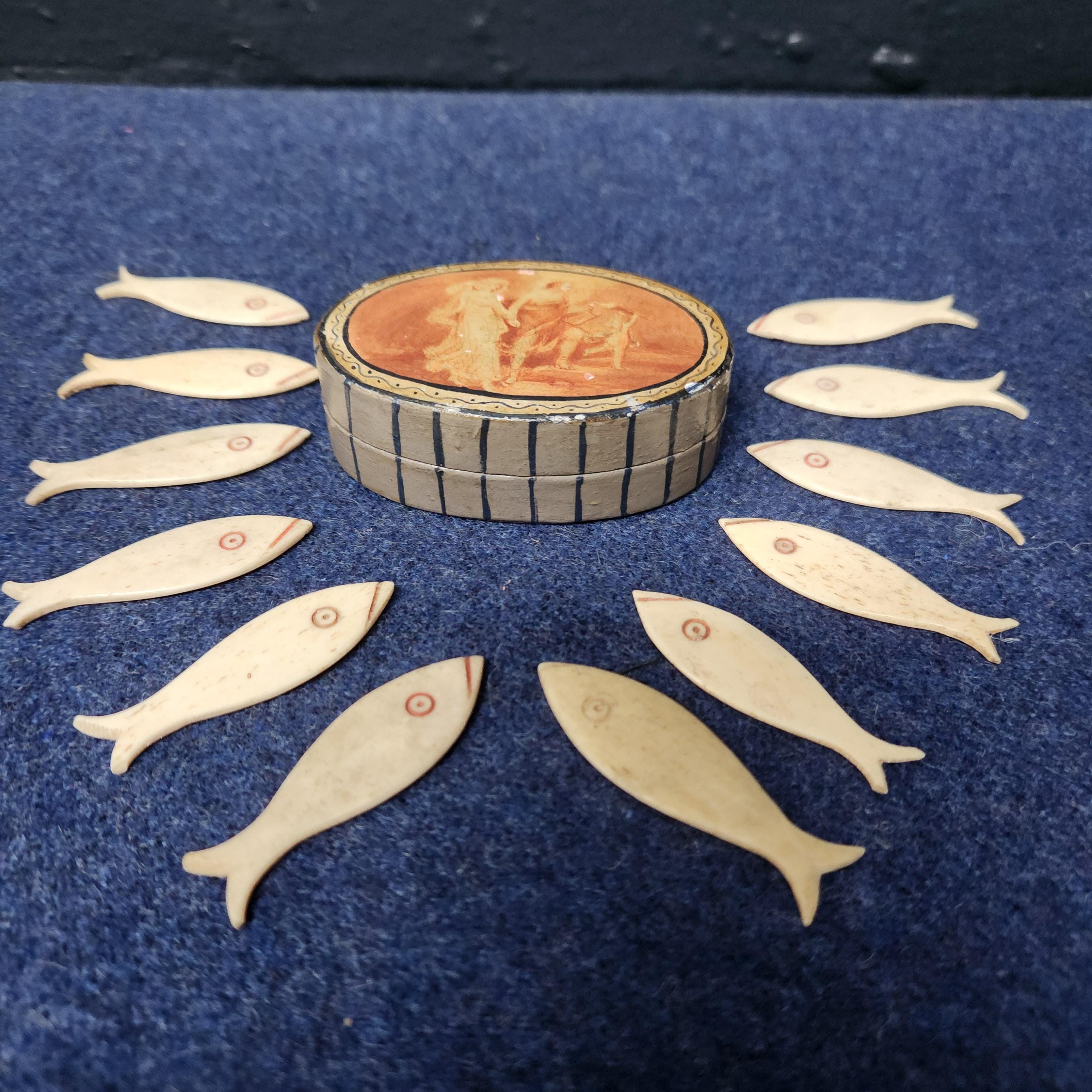 French/Anglo POW Bone Gaming Counters Circa late 18th/Early 19th C