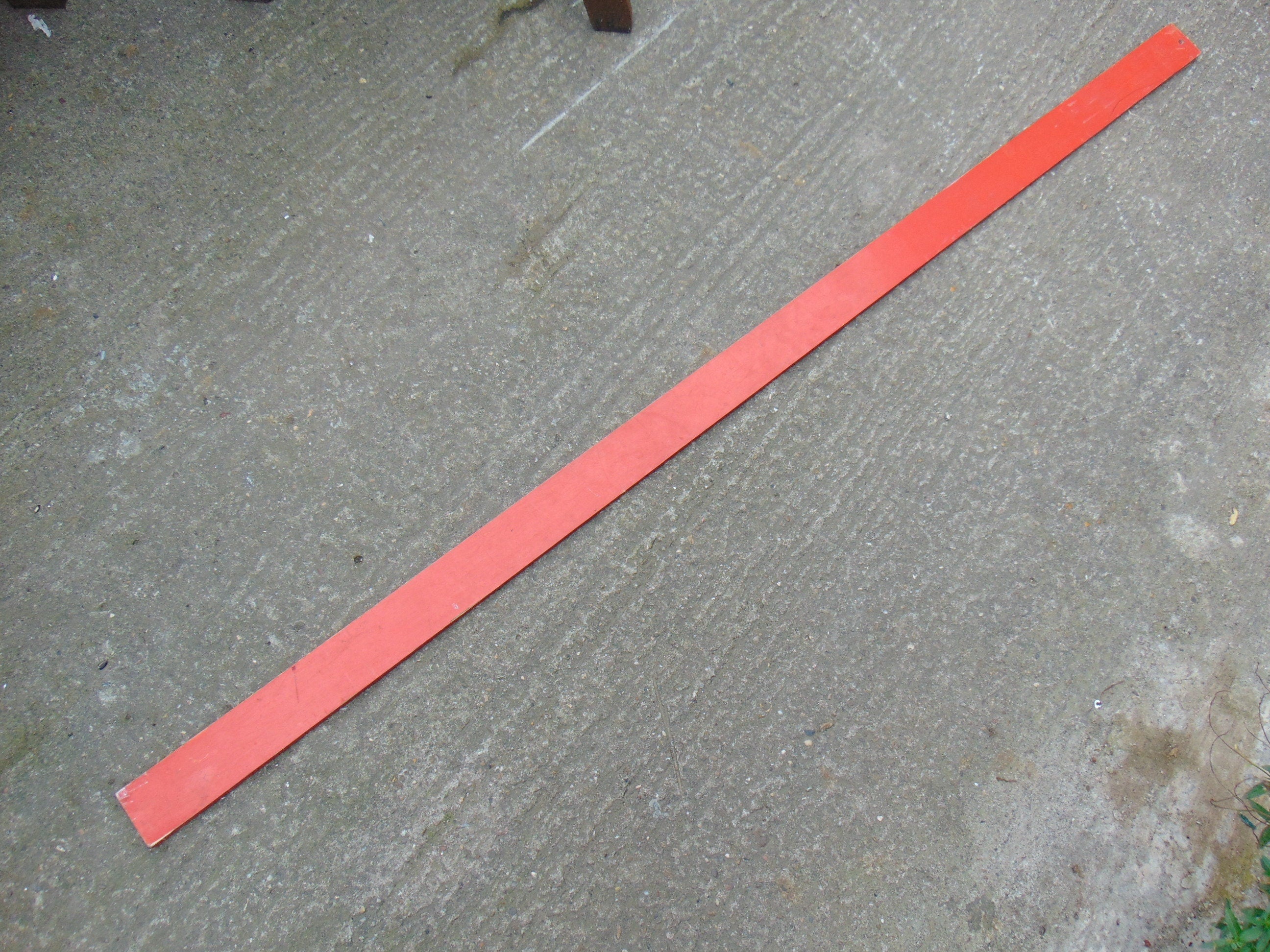 Vintage Ladybird Wooden Height Measure - 72 Inch Children's Clothing Display