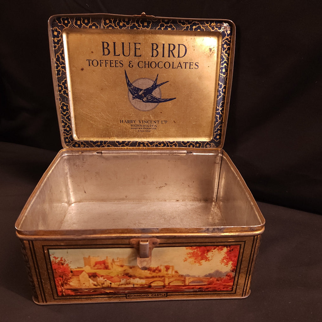 Bluebird Toffee Tin, Castles, Circa 1930's
