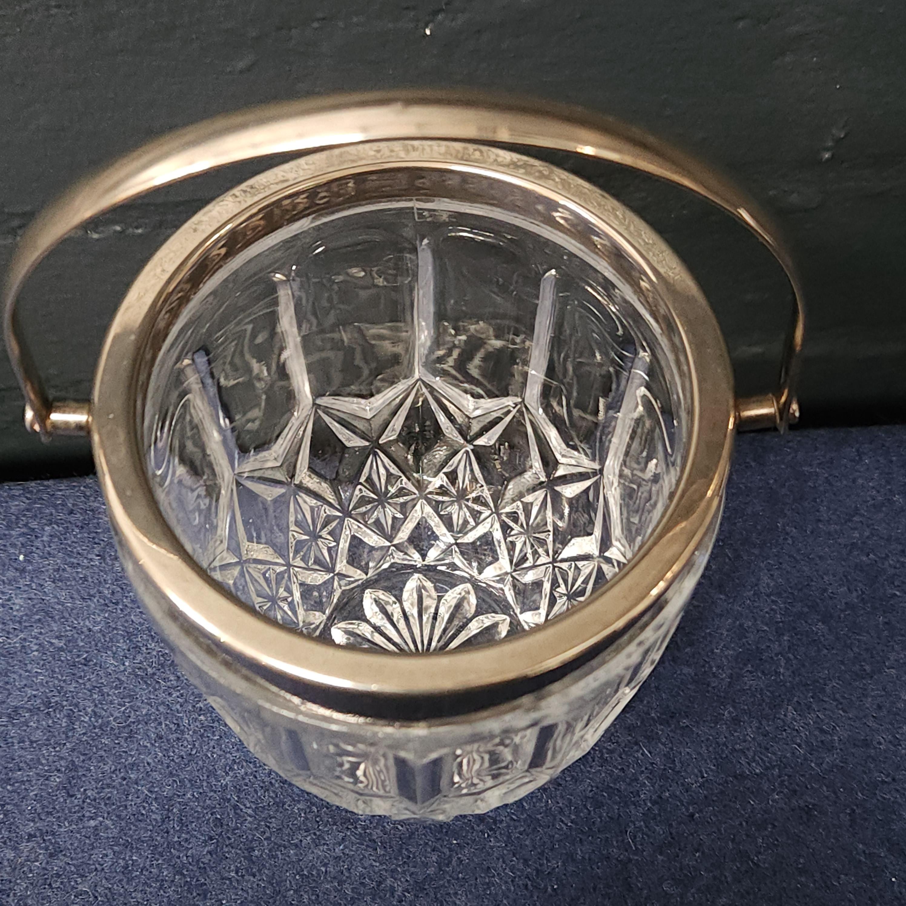 Lead Glass, Cut Crystal Ice Bucket