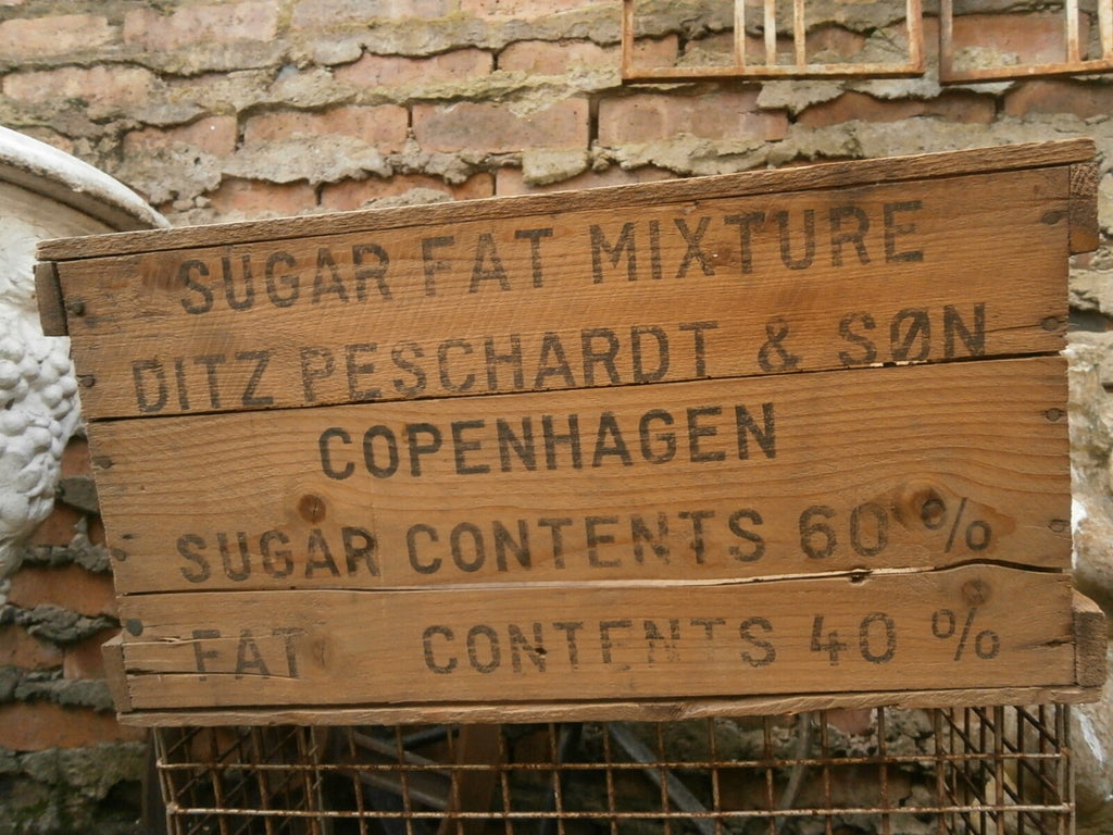 Vintage Wooden Crate -- Vintage