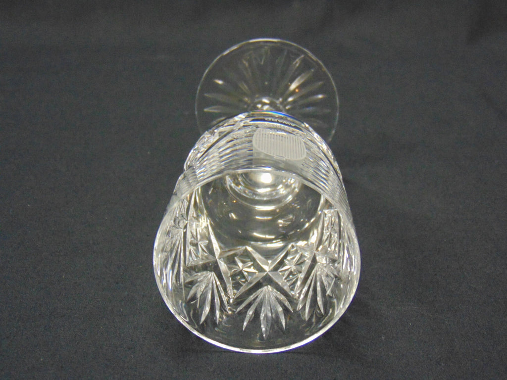 Heavy Cut Glass Wine Glass for the Bugatti Owners Club Award