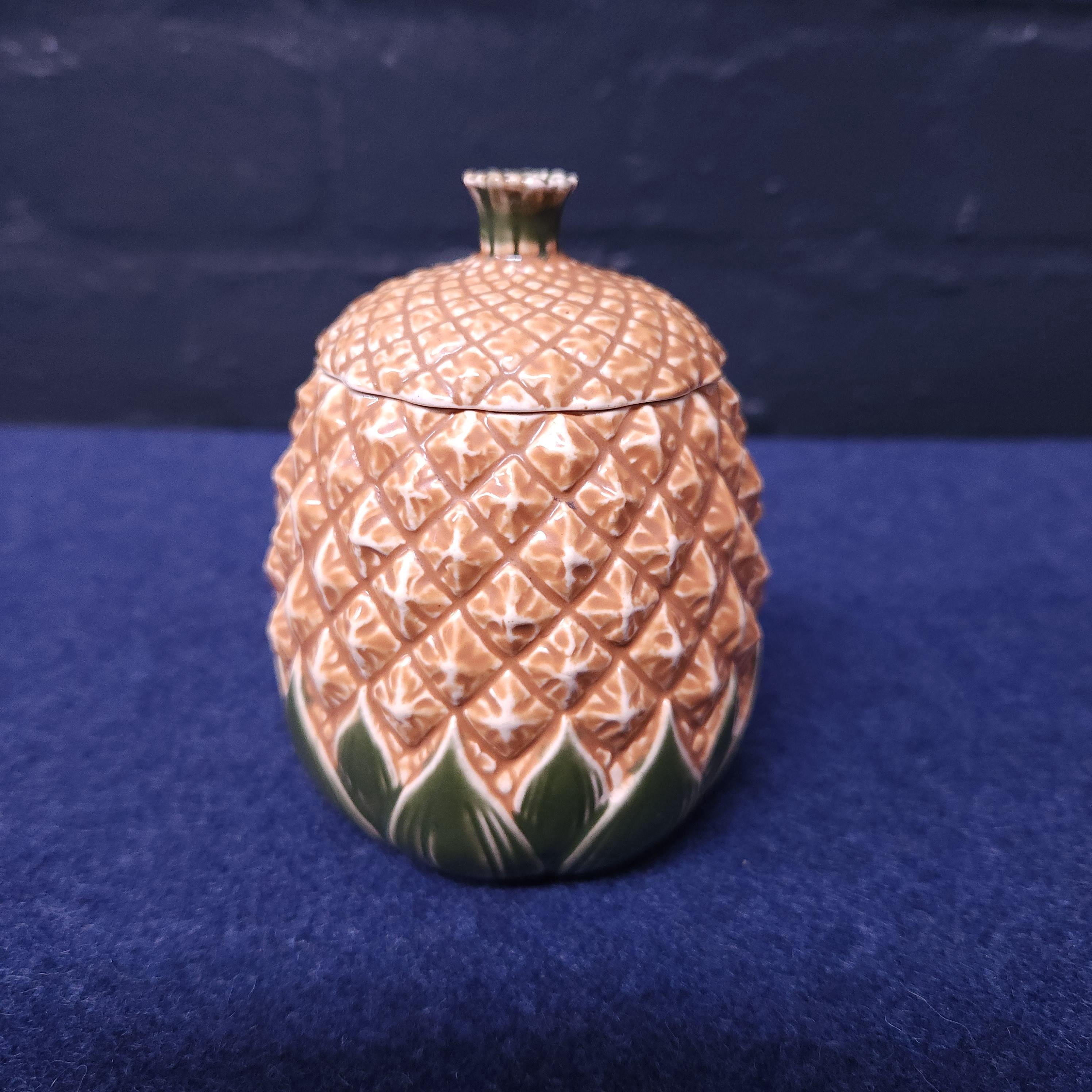 Royal Doulton Pineapple  Preserve Pot