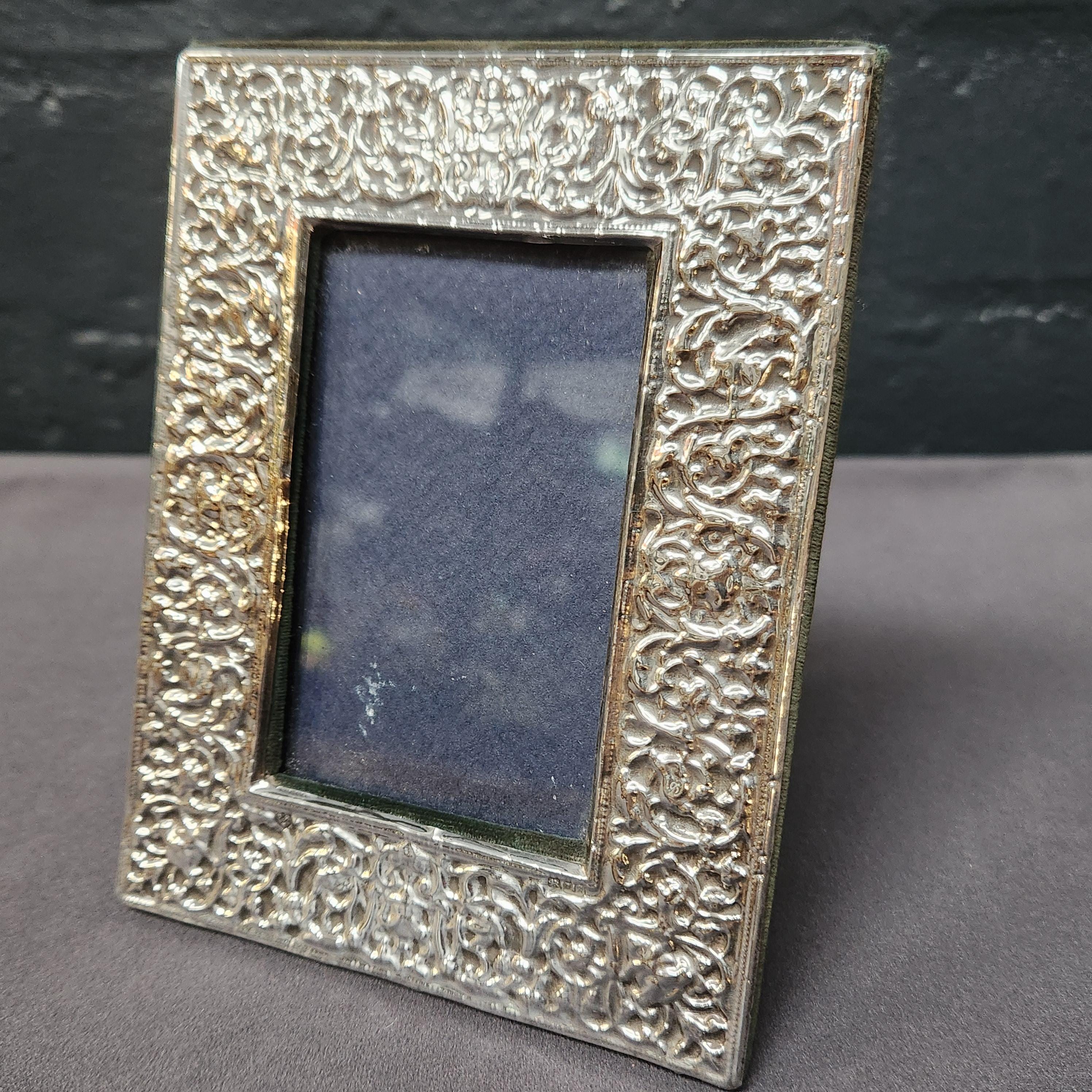 Hallmarked Silver Photograph Frame, London 1984