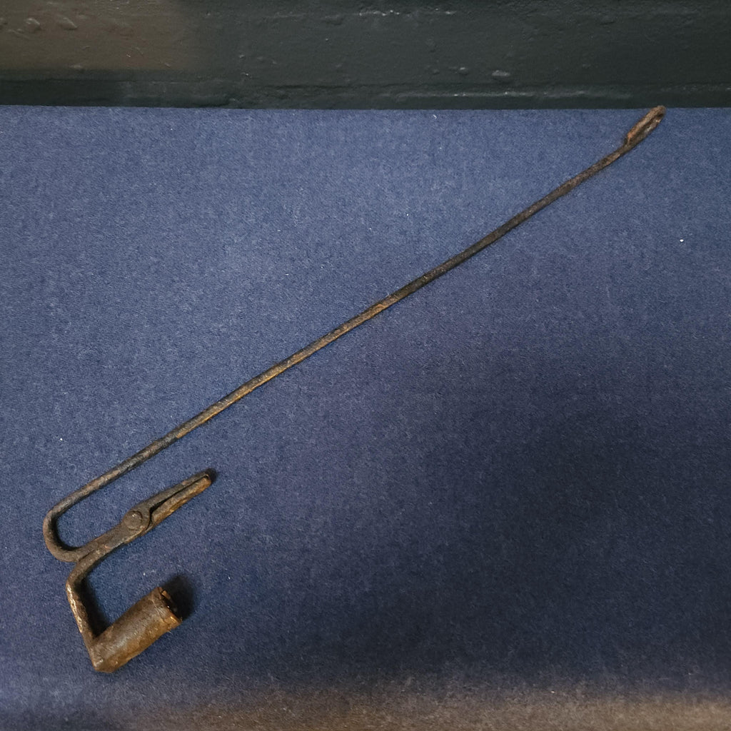 Welsh Hanging Rushlight and Candle Holder, circa late 18th Century