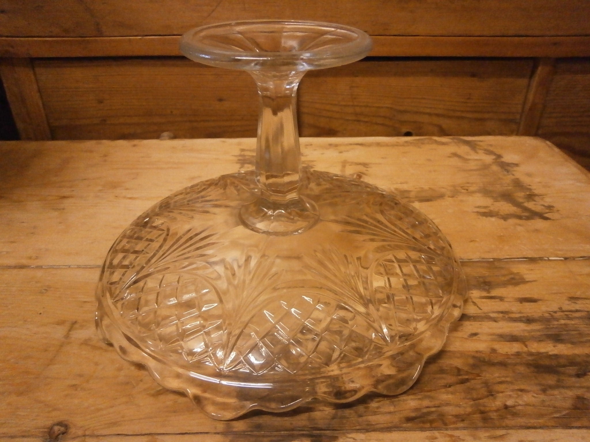 Edwardian Pressed Glass Comport