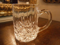 Cut Lead Crystal Mug --- Vintage