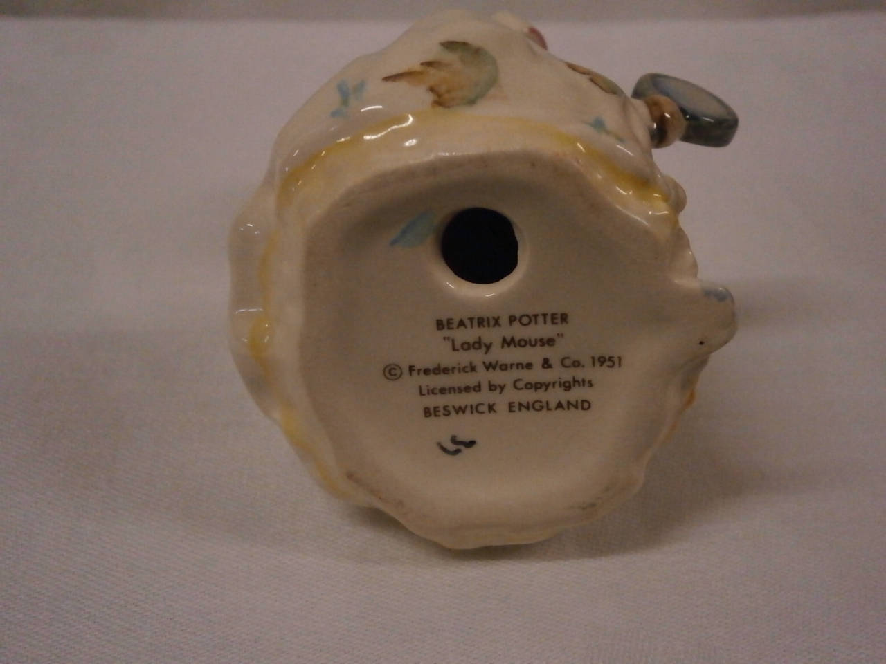 Beatrice Potter Lady Mouse by Beswick - Vintage