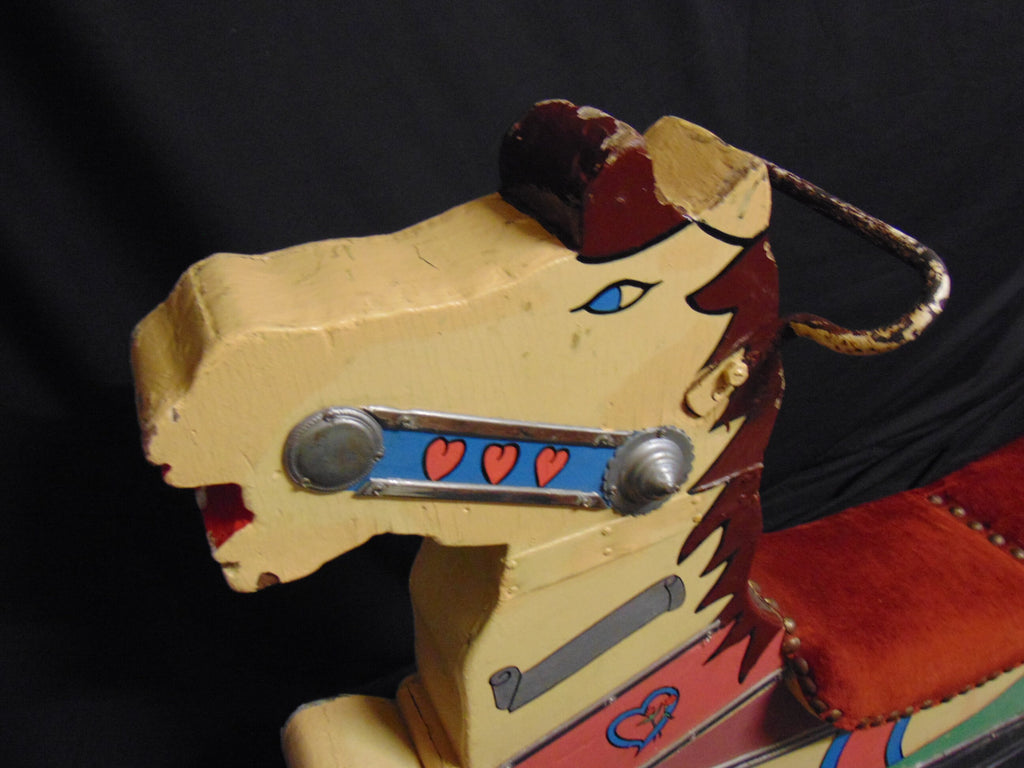 Mid 20thCentury Fairground Horse, Outer Side of an Ark Ride