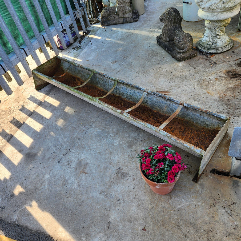 Galvanised Farmyard Animal Feeder