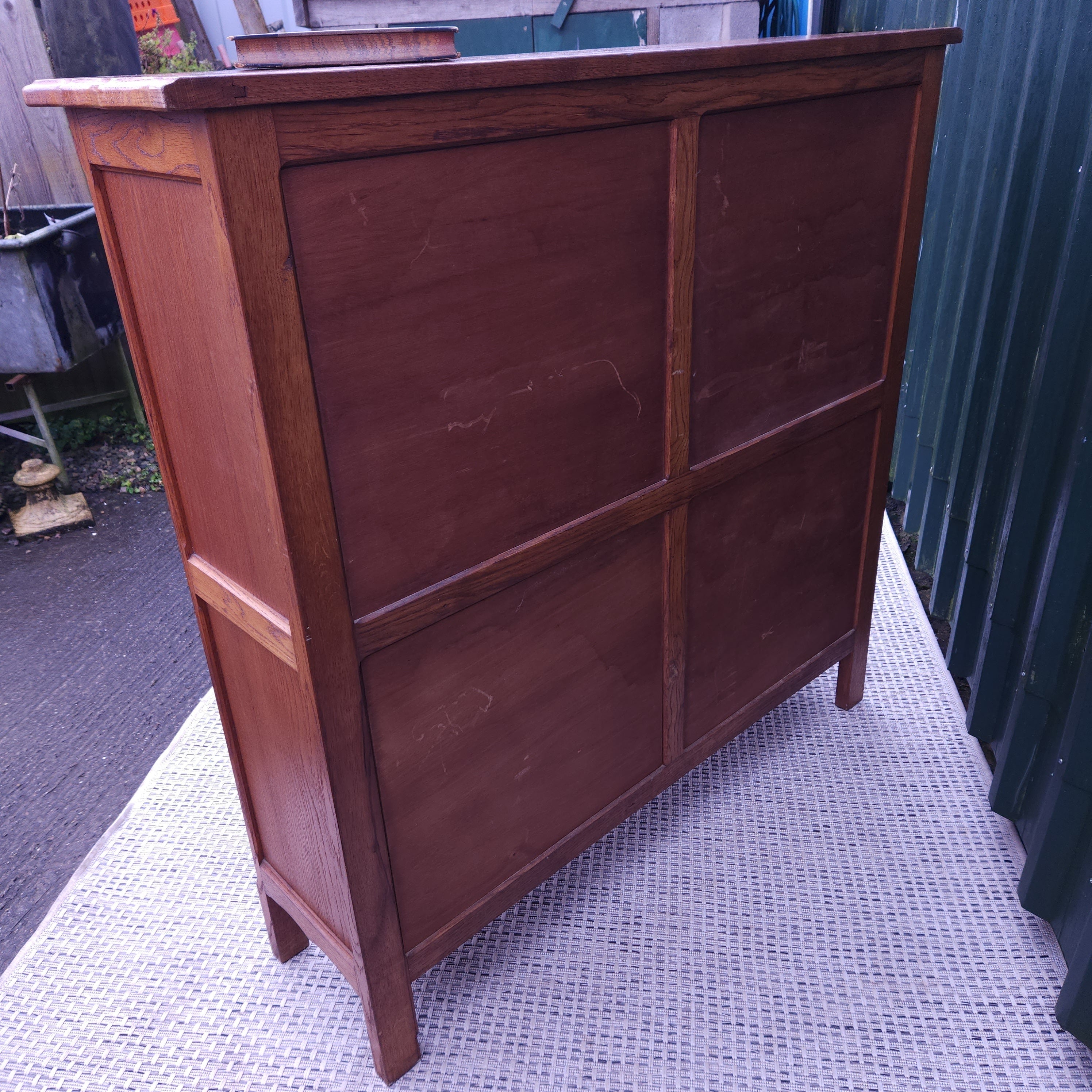 Oak Bookcase - Mid Century