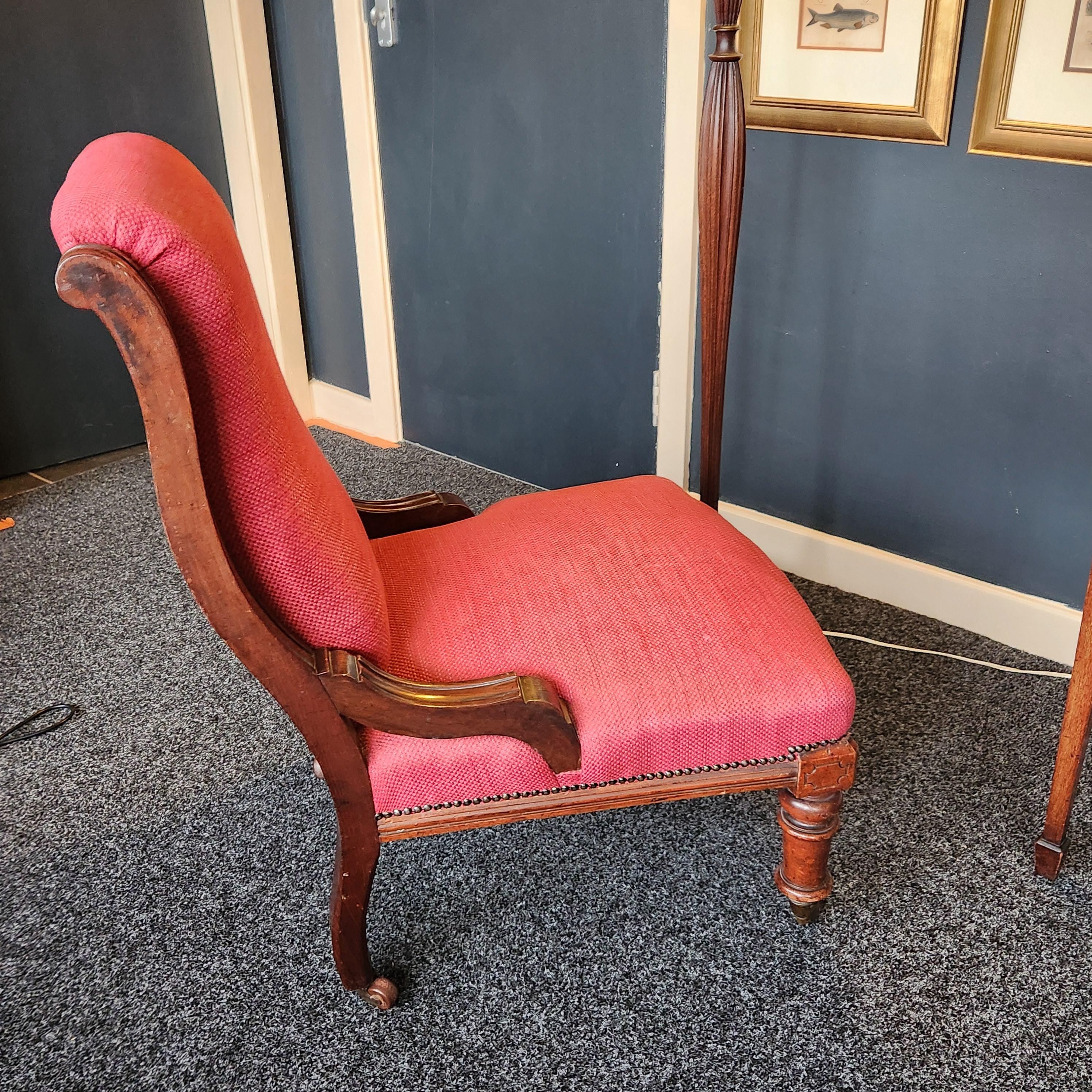 Victorian Slipper Chair