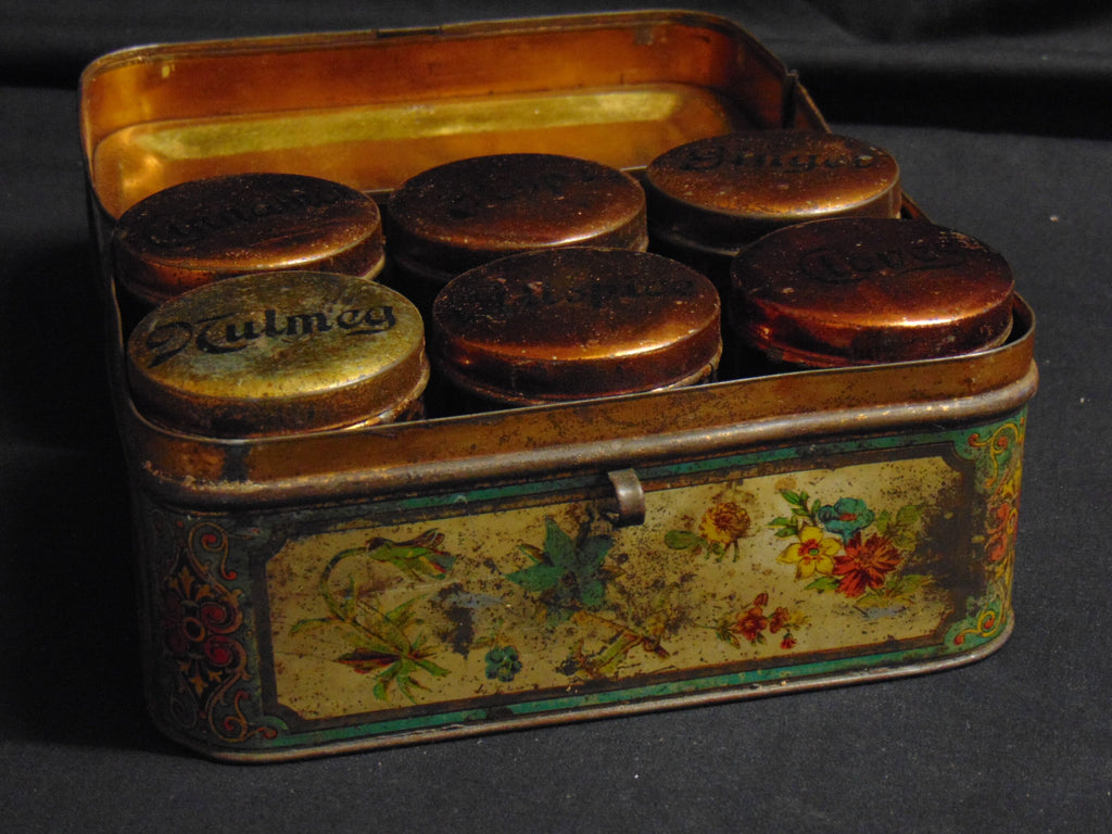 Early 20thC Spice Tin