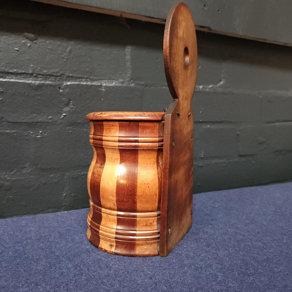 19th century Scottish Treen Salt Box