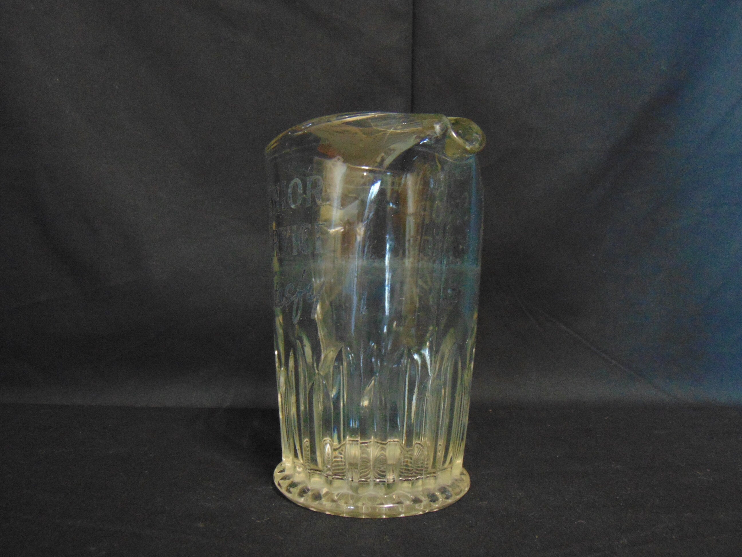 Senior Service Advertising Water Jug - Bar Ware - Vintage