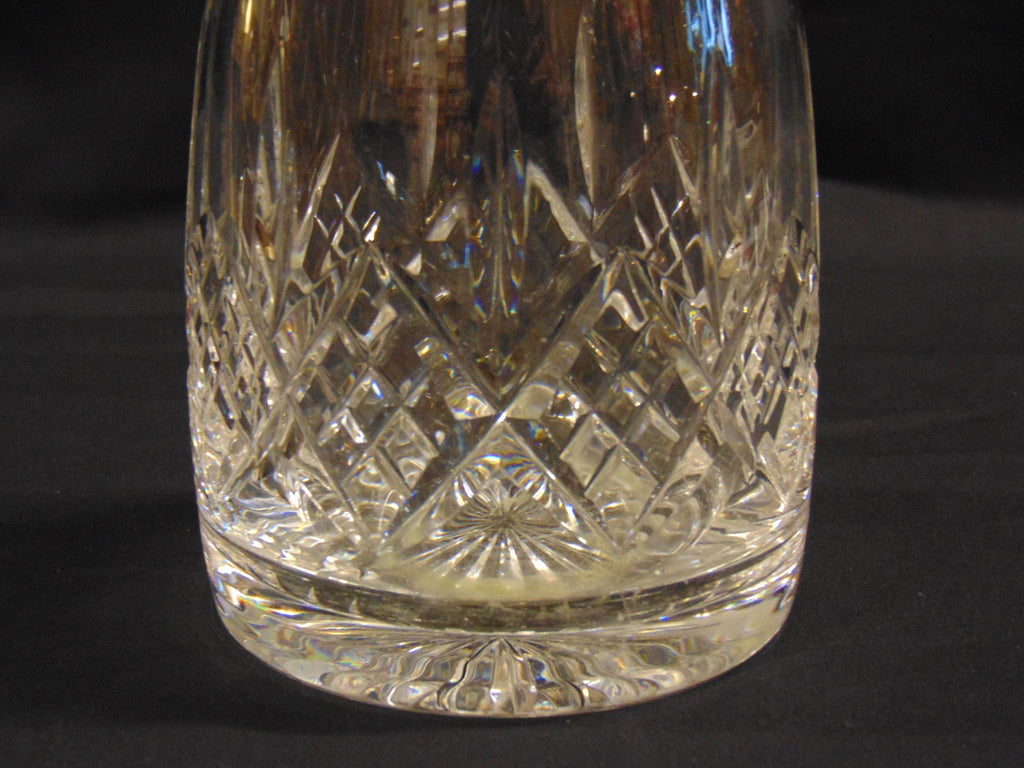 Stuart Crystal Glengarry Cambridge Cut Crystal Mushroom Stopper Decanter