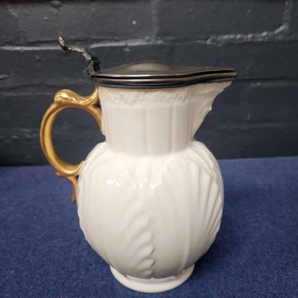 Coalport Mask Head Lidded Pitcher/Jug