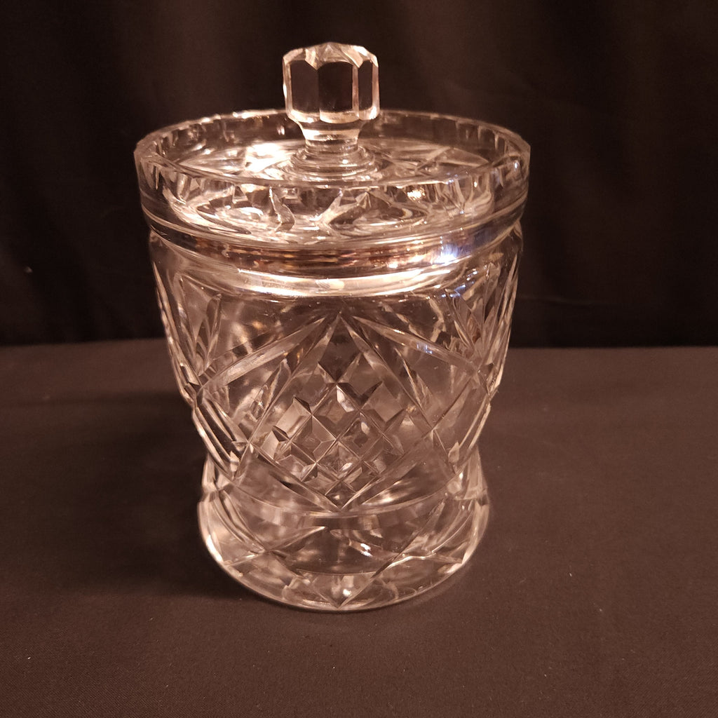 Cut Glass Ice Bucket