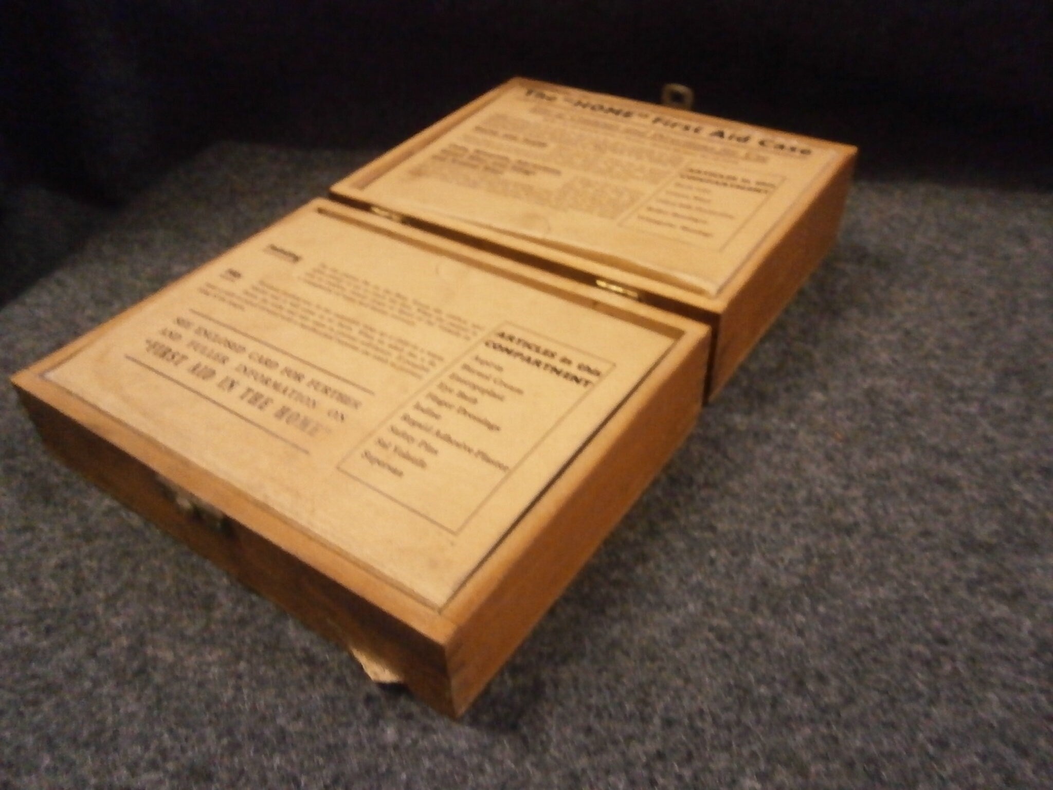 The Home First Aid Case by Boots, Nottingaham - Vintage