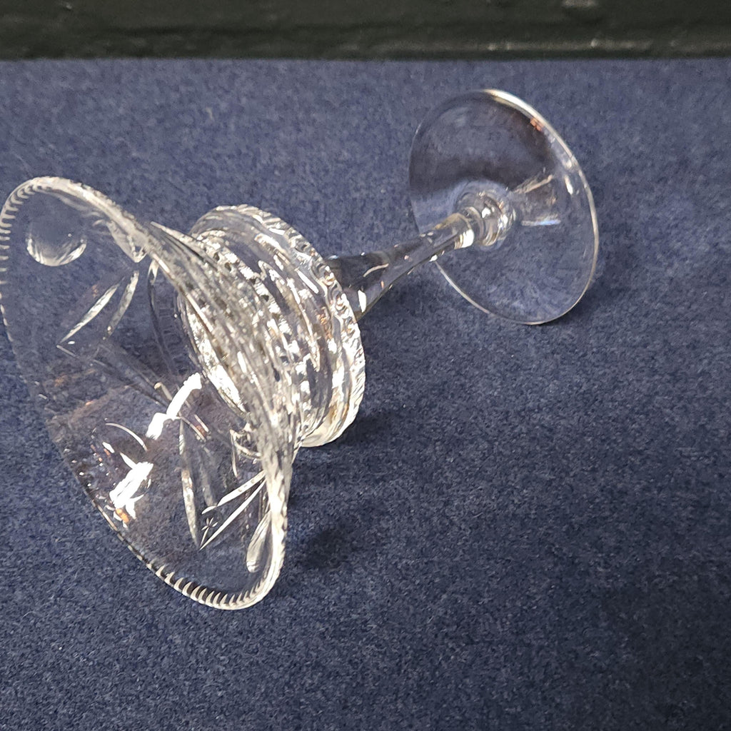Cut Crystal Champagne Coupe