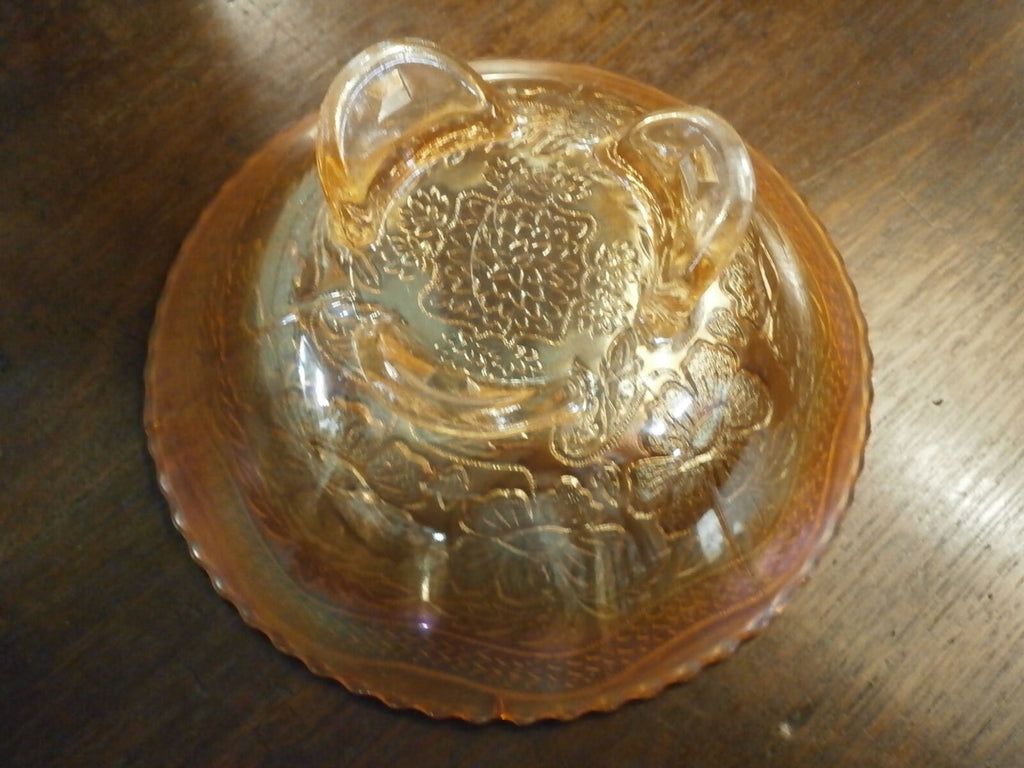 Edwardian Carnival Glass Bowl